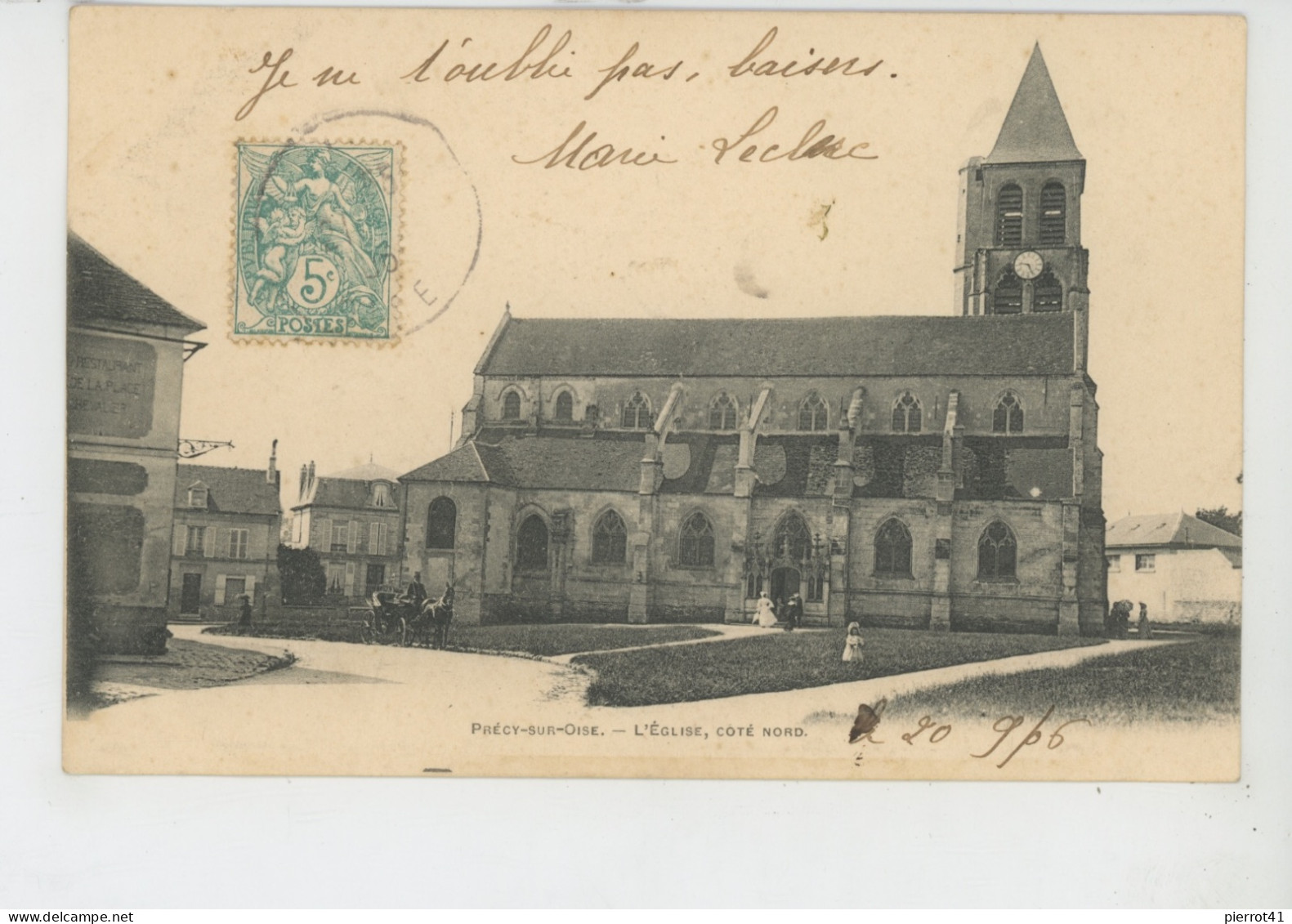 PRÉCY SUR OISE - L'Église, Côté Nord - Précy-sur-Oise