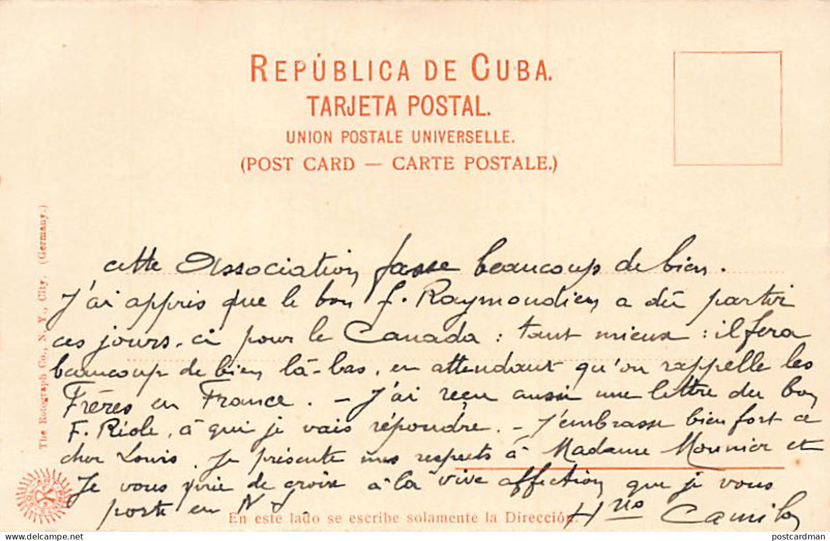 Cuba - La Habana Moderna - Ed. The Rotograph Co. 12053 - Cuba