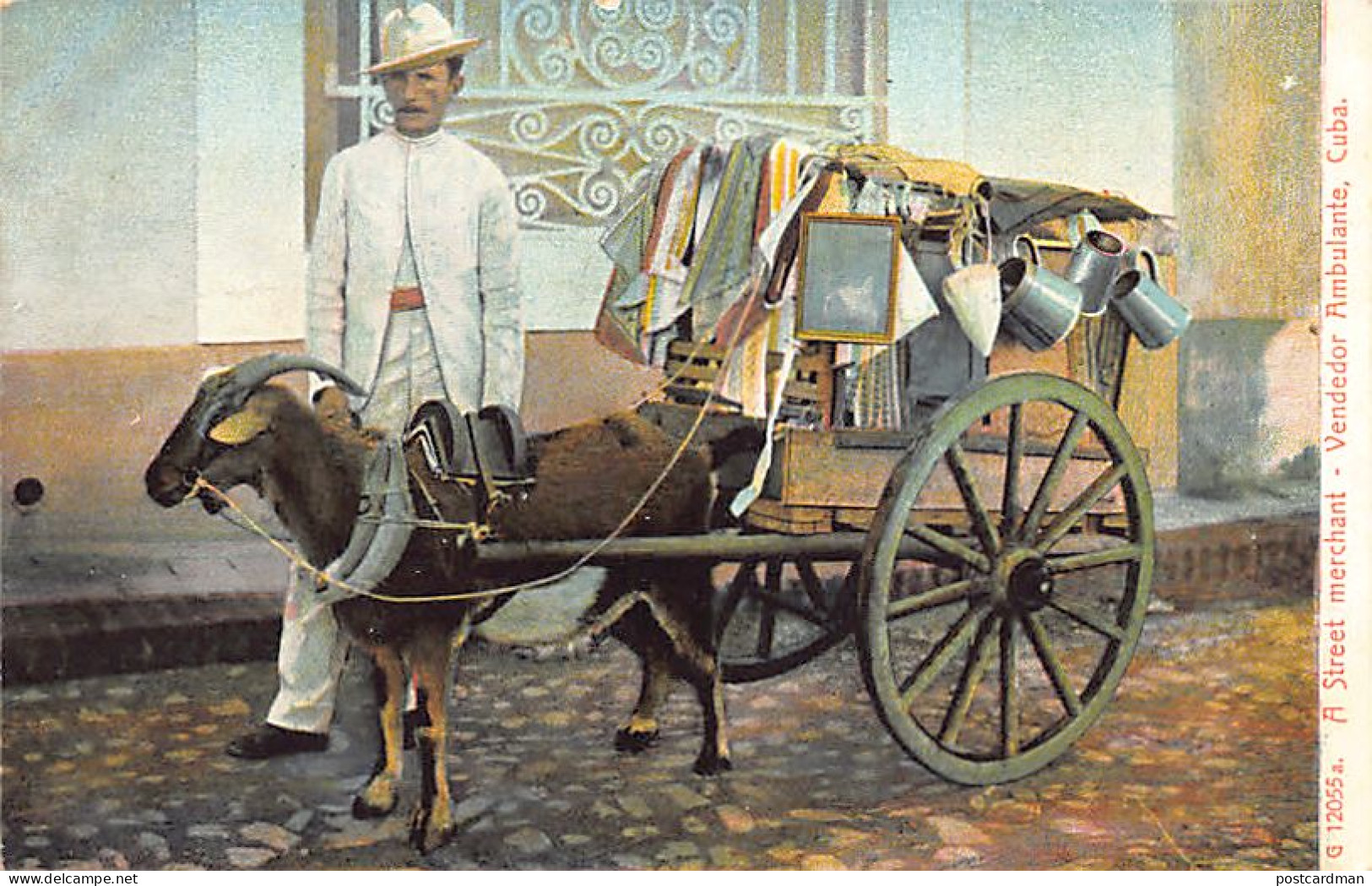 Cuba - LA HABANA - Vendedor Ambulante - Ed. The Rotograph Co. 12055 - Cuba