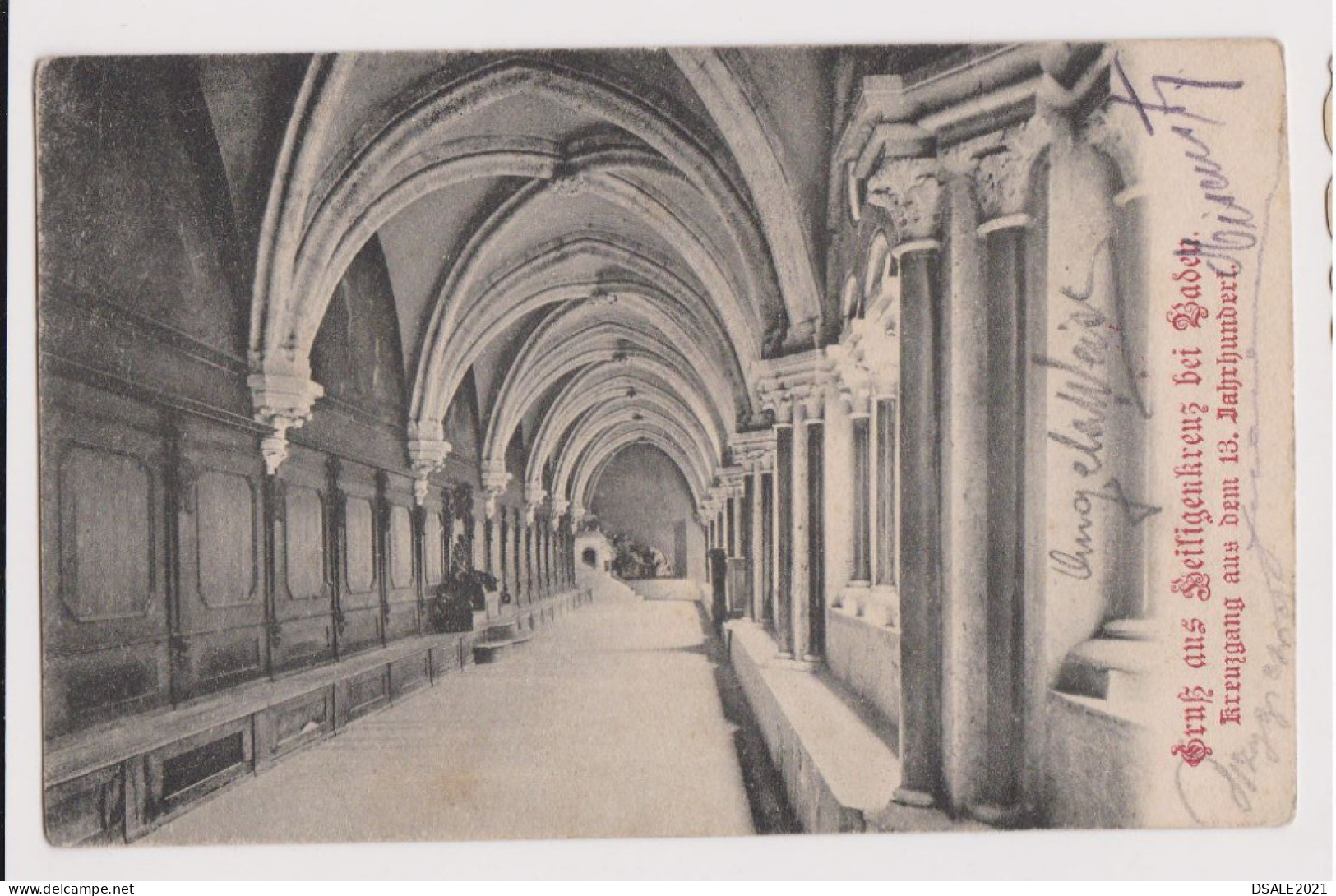 Österreich Austria Heiligenkreuz Bei Baden, Abbey, Monastery, Circa 1900 Postcard AK (68412) - Heiligenkreuz