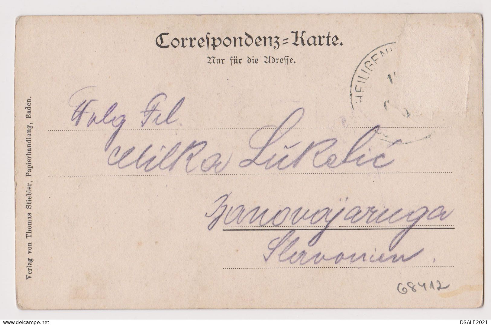 Österreich Austria Heiligenkreuz Bei Baden, Abbey, Monastery, Circa 1900 Postcard AK (68412) - Heiligenkreuz