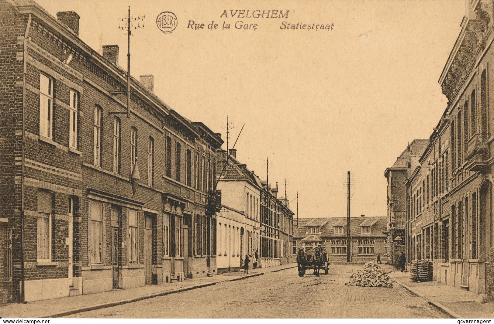 AVELGEM    RUE DE LA GARE  STATIESTRAAT              ZIE SCANS - Avelgem