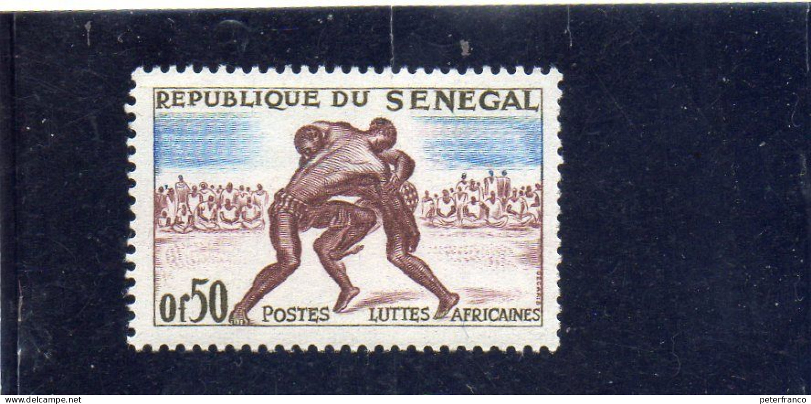 1961 Senegal - Lotta Africana - Worstelen