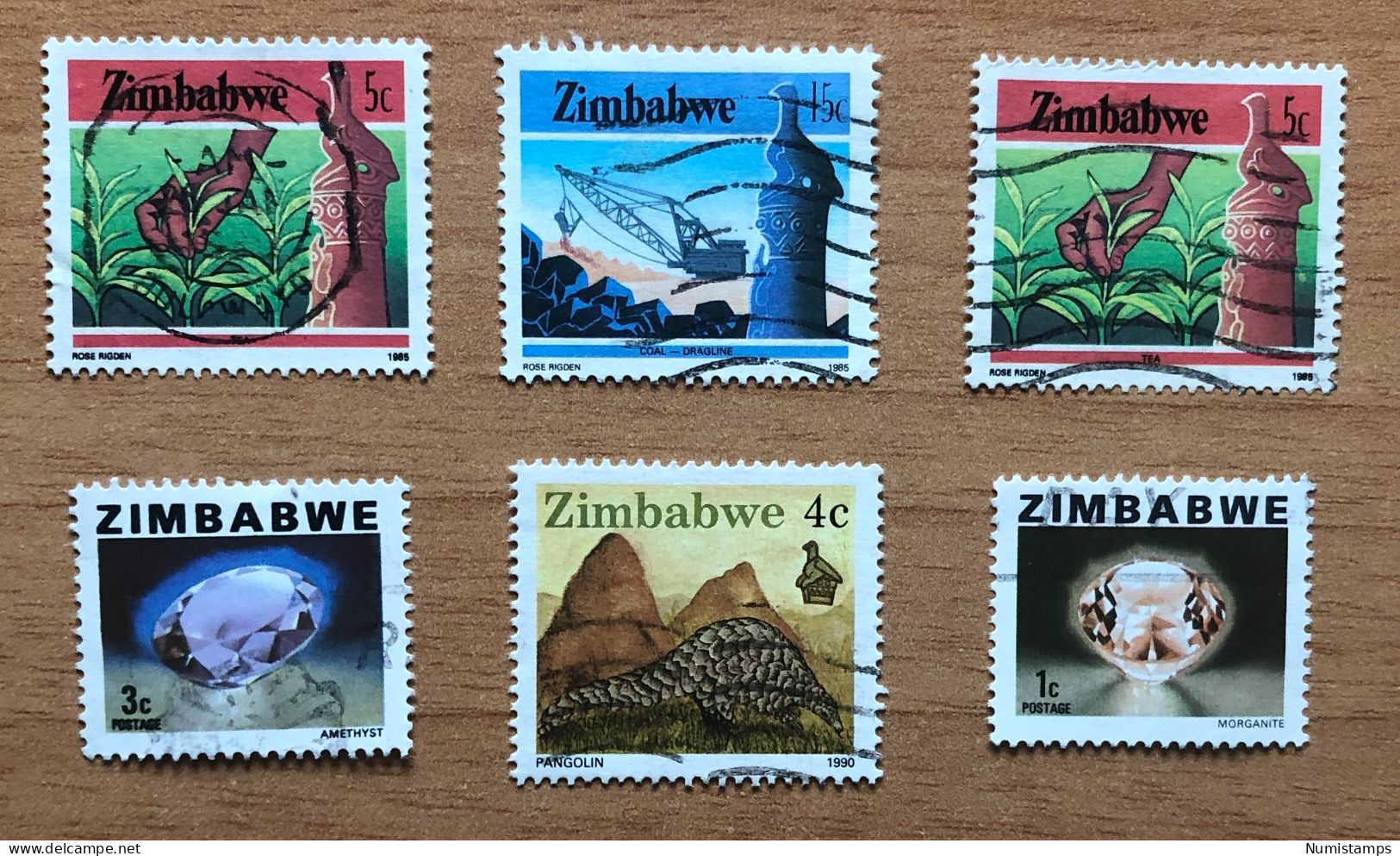 Zimbabwe › Stamps - 1980 To 1990 - Zimbabwe (1980-...)