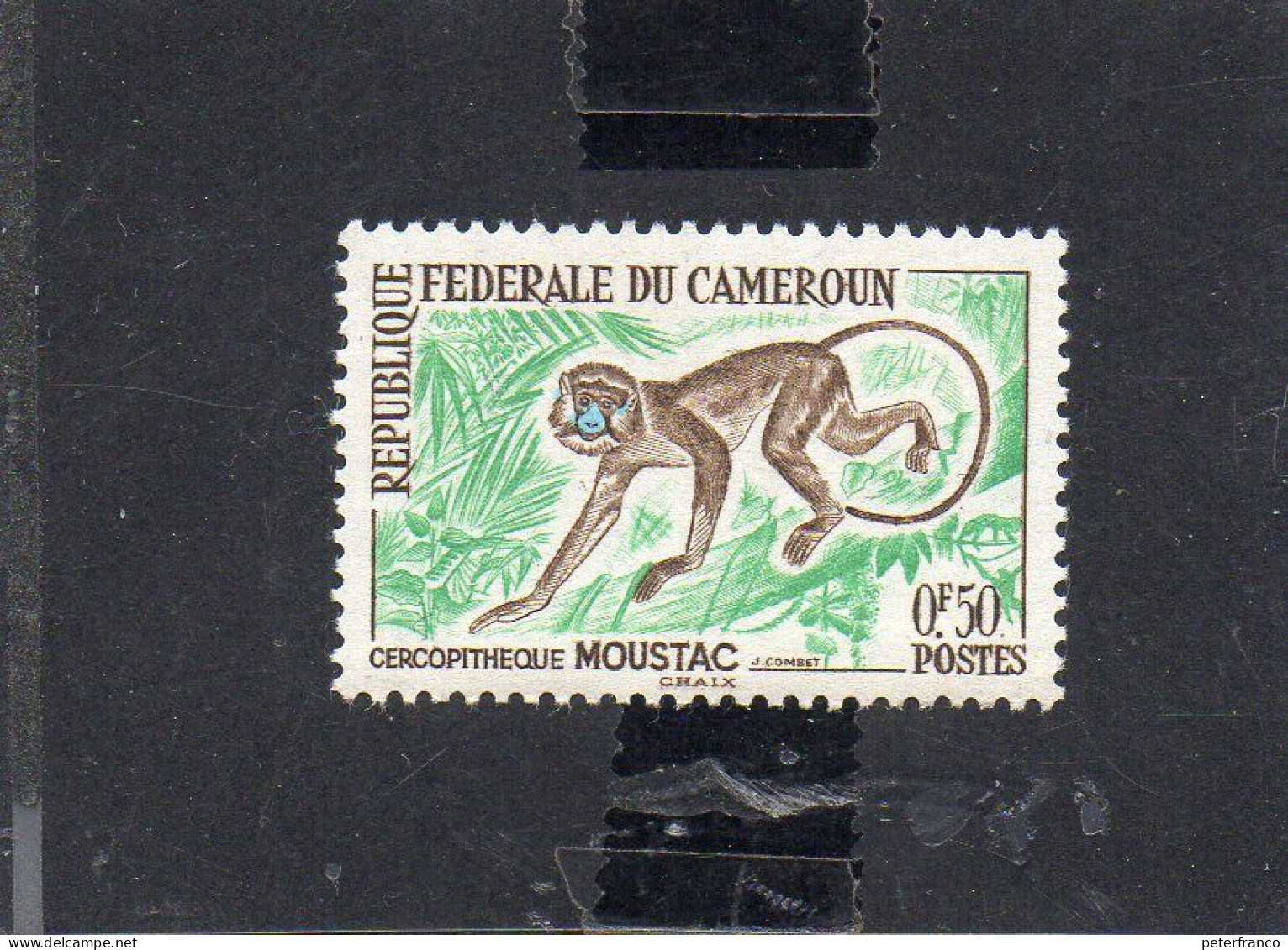 1962 Camerun - Scimmia Di Montagna - Kamerun (1960-...)