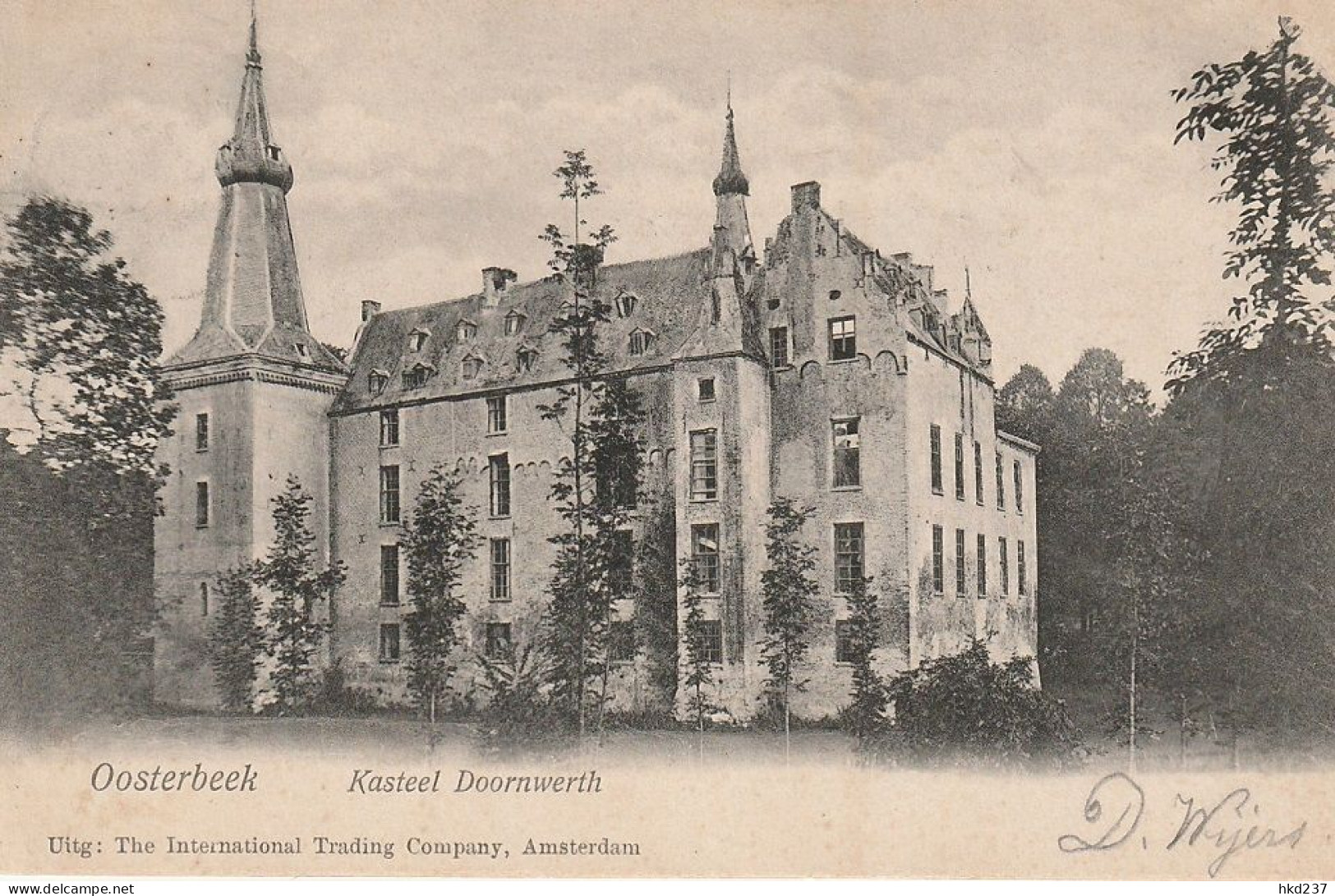 Oosterbeek Kasteel Doornwerth # 1905   3621 - Oosterbeek