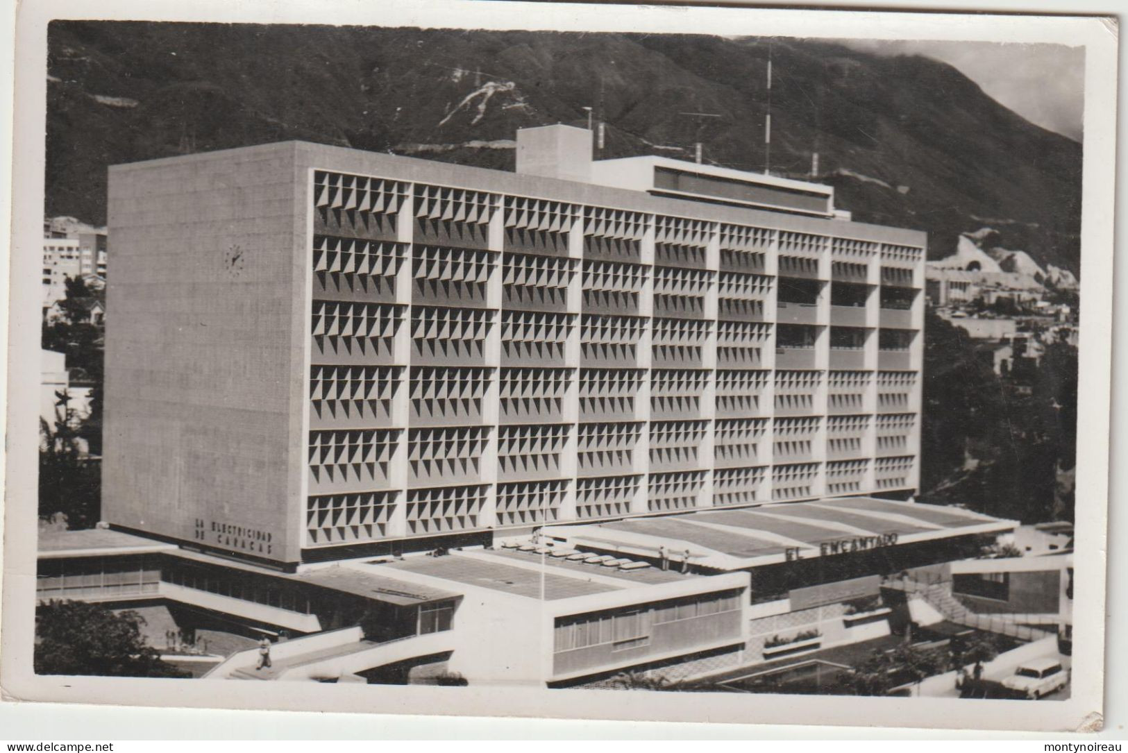 Vénézuela : CARACAS  :  Vues  Edificio De La Electricidad De  Caracas - Venezuela