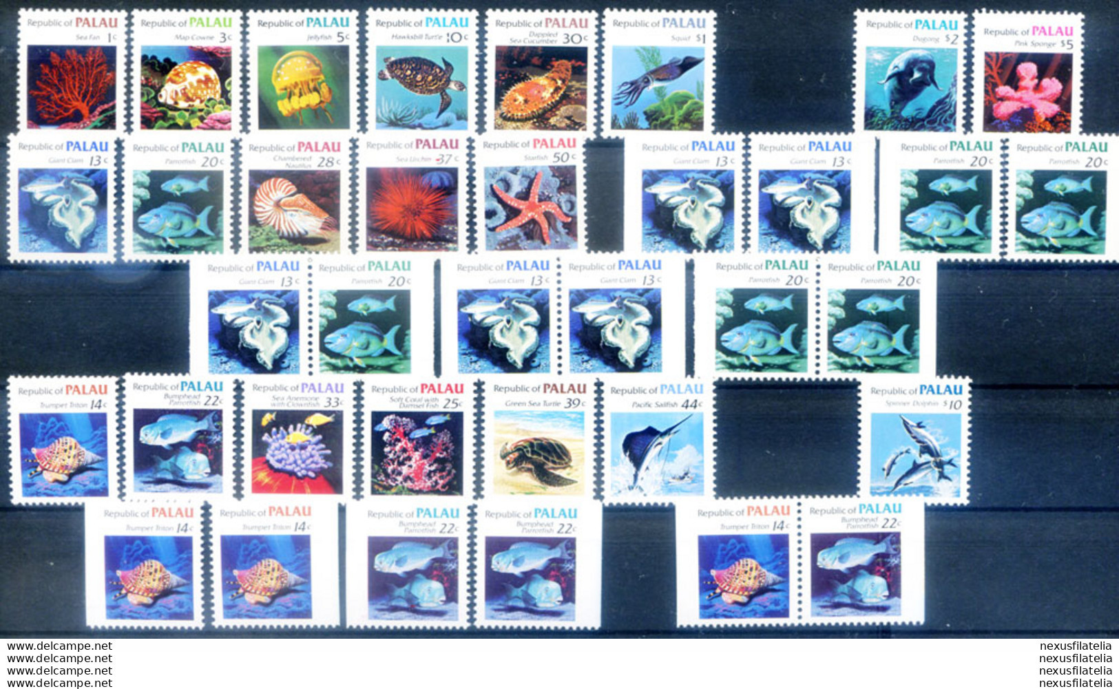 Definitiva. Flora E Fauna Marine 1983-1986. - Palau