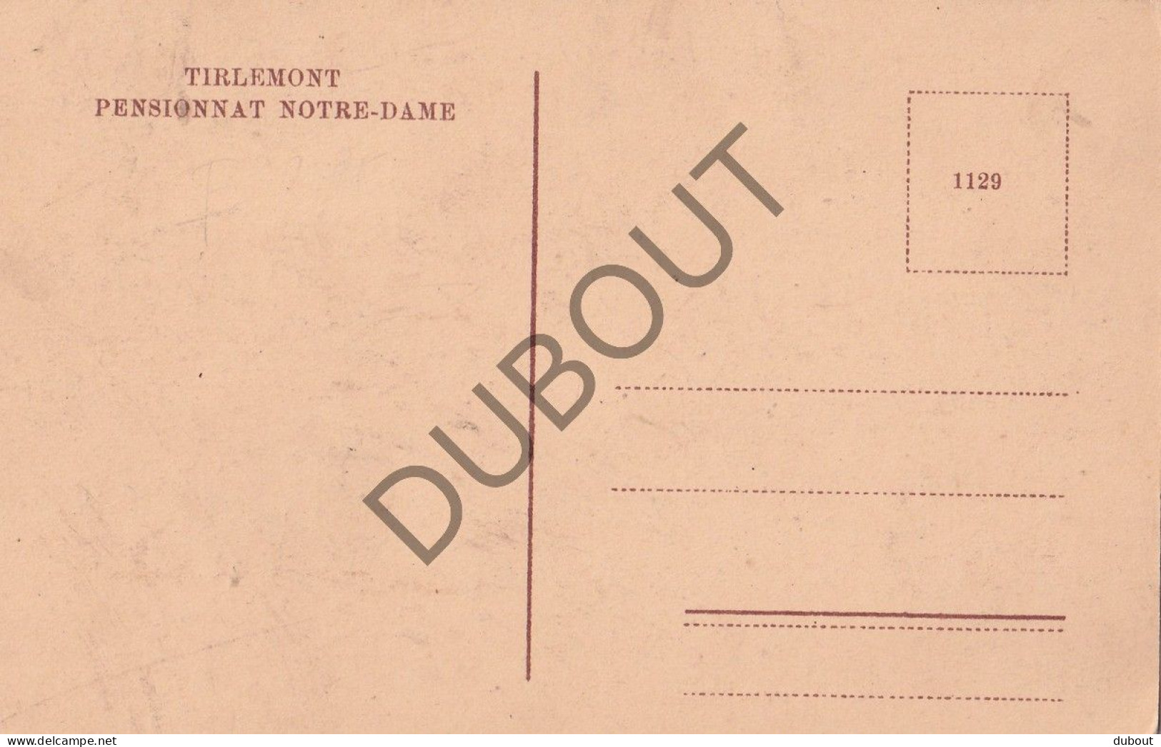 Postkaart - Carte Postale - Tienen - Pensionnat (C5326) - Tienen