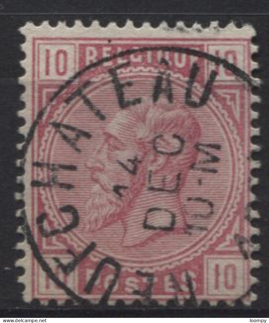 1883 - 38 Obl. Centrale Sc NEUFCHATEAU. TB. Voyez Les Autres Obl. Sur Cette émission - 1883 Leopold II.