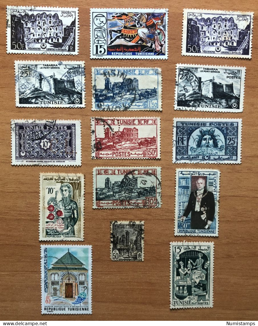 Tunisia › Stamps - Since 1926 - Used Stamps