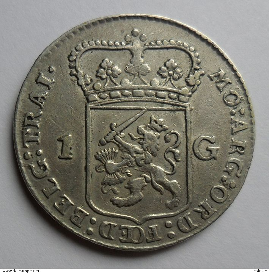 NETHERLANDS - UTRECHT  -  1 GULDEN - 1794 - …-1795 : Vereinigte Provinzen