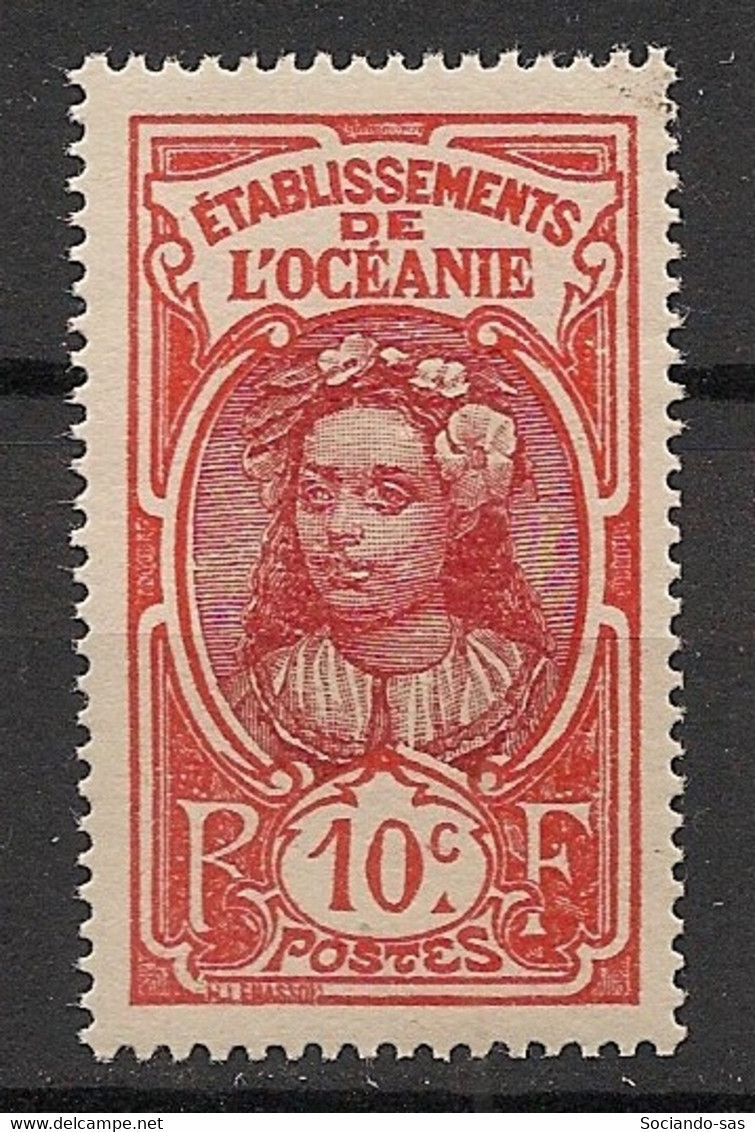 OCEANIE - 1922-27 - N°YT. 49 - Tahitienne 10c - Neuf Luxe ** / MNH / Postfrisch - Neufs