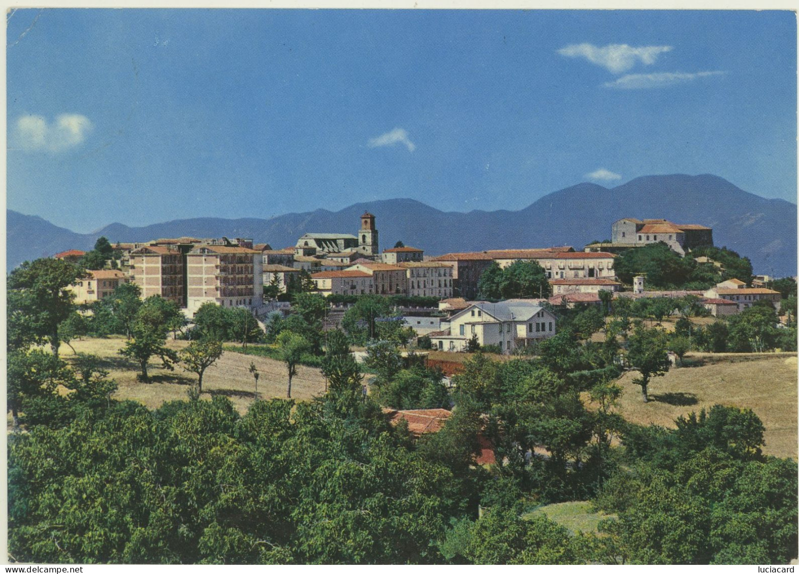 S.ANGELO DEI LOMBARDI -AVELLINO -PANORAMA 1971 - Avellino