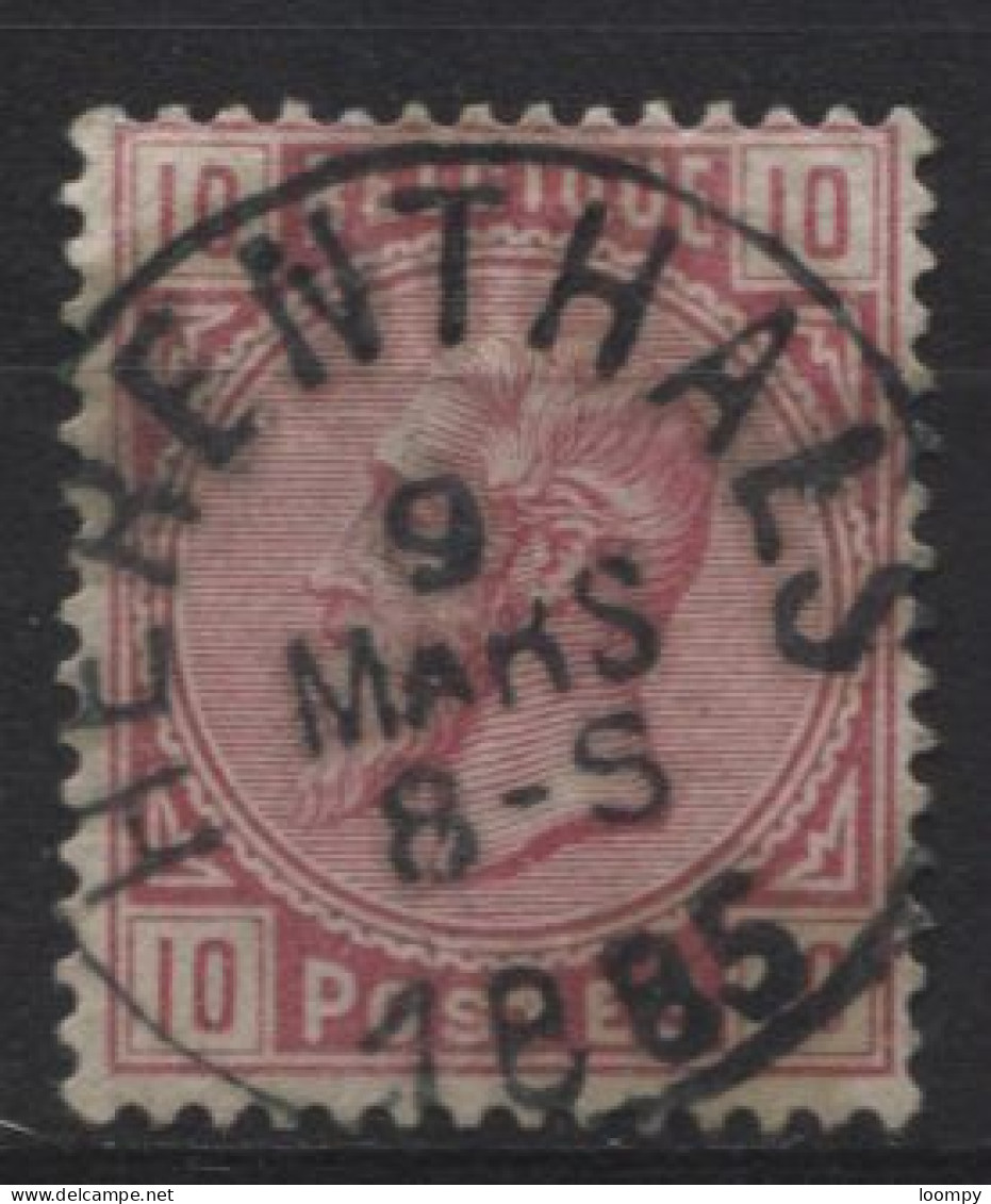 1883 - 38 Obl. Centrale Sc HERENTHALS. Coba 4. TB. Voyez Les Autres Obl. Sur Cette émission - 1883 Leopold II.