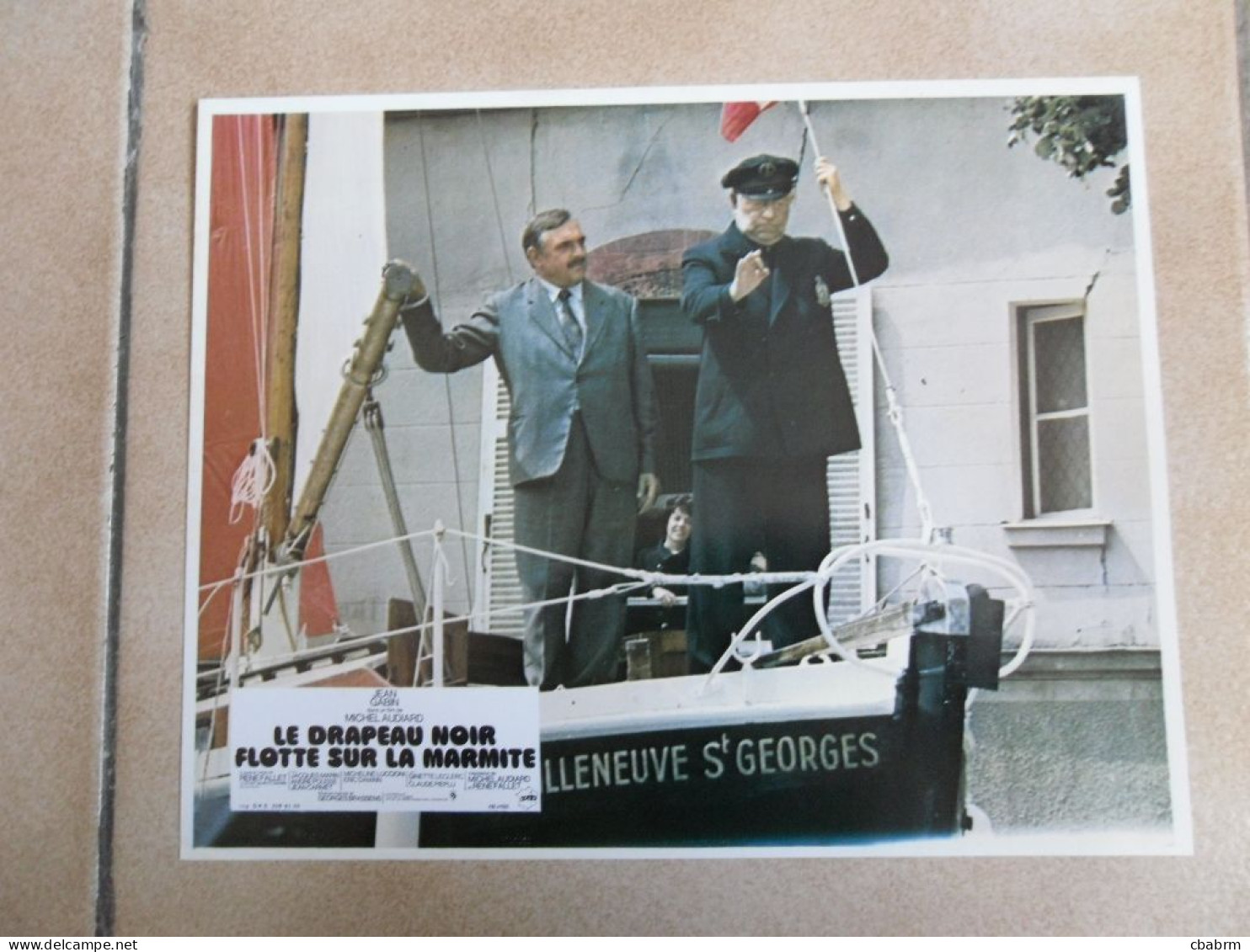 Photo D'exploitation LE DRAPEAU NOIR FLOTTE SUR LA MARMITE JEAN GABIN AUDIARD - Photos