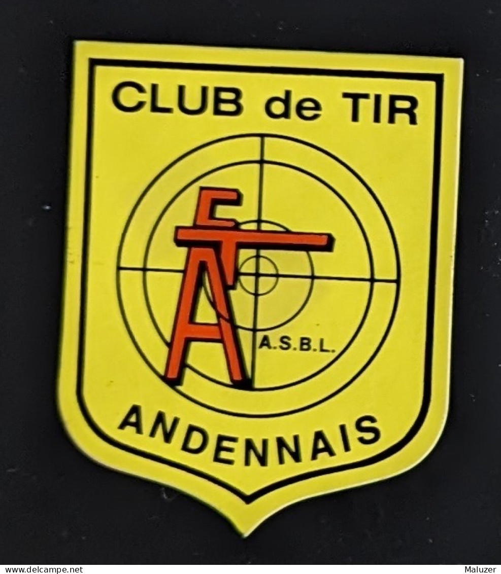 AUTOCOLLANT CTA - CLUB DE TIR ANDENNAIS - A.S.B.L. - ANDENNE BELGIQUE BELGIË BELGIUM - ARMES SPORT - Adesivi