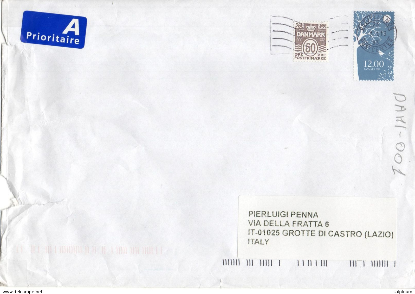 Philatelic Envelope With Stamps Sent From DENMARK To ITALY - Cartas & Documentos