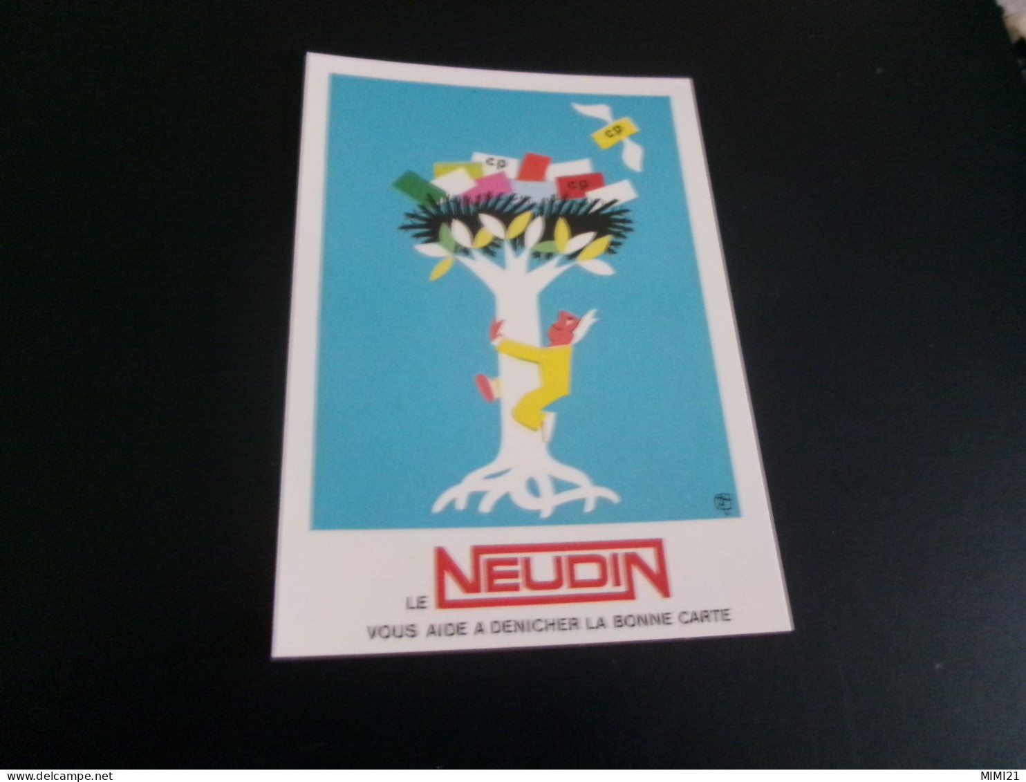 BELLE CARTE PUBLICITE."CLUB NEUDIN N°24" (3000ex) - Bourses & Salons De Collections