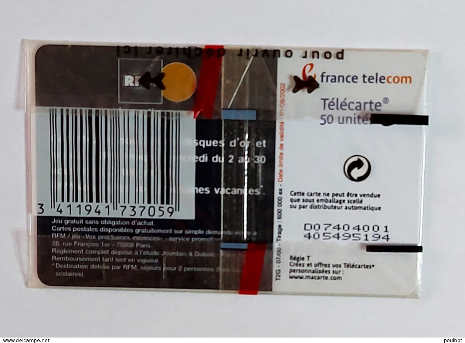 Télécarte NSB F1074 50u  OB2 RFM  Le Soleil Donne 3 Disque   07 2000 - 2000