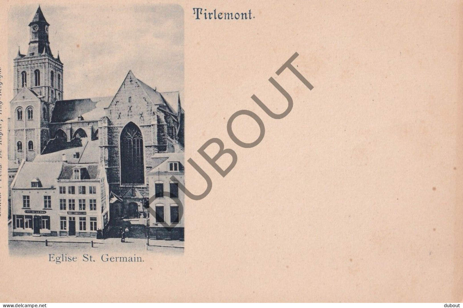 Postkaart - Carte Postale - Tienen - Eglise (C5470) - Tienen