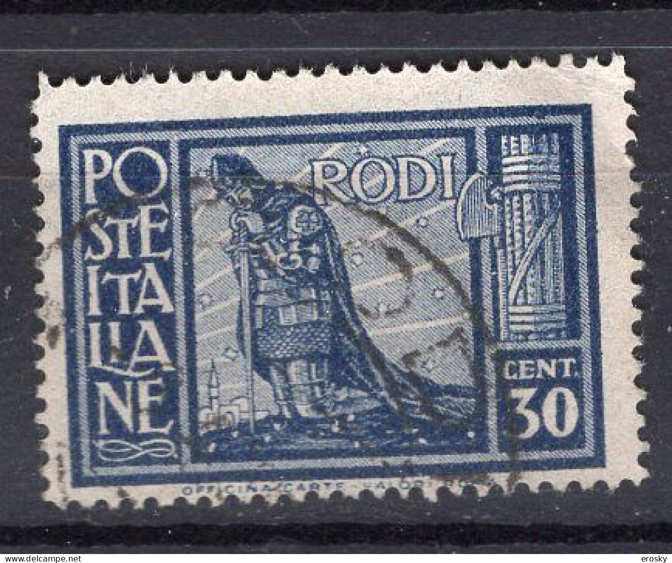 Z2711 - COLONIE ITALIANE EGEO EM. GENERALI SASSONE N°60 - Egeo