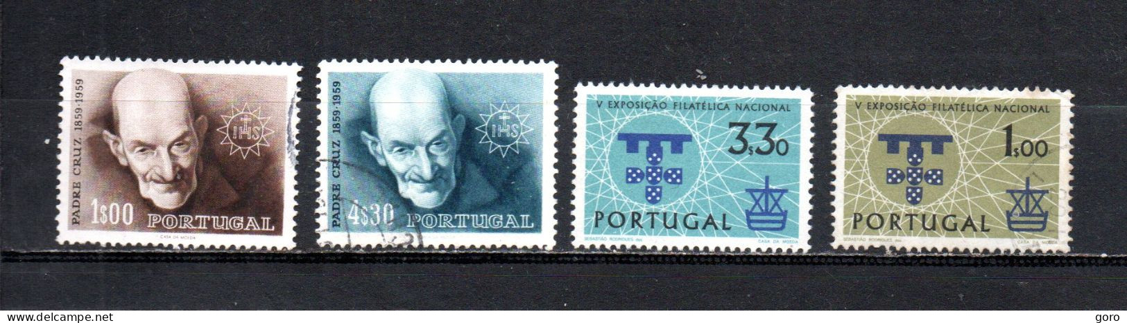 Portugal   1960  .-   868/869-881/882 - Usado