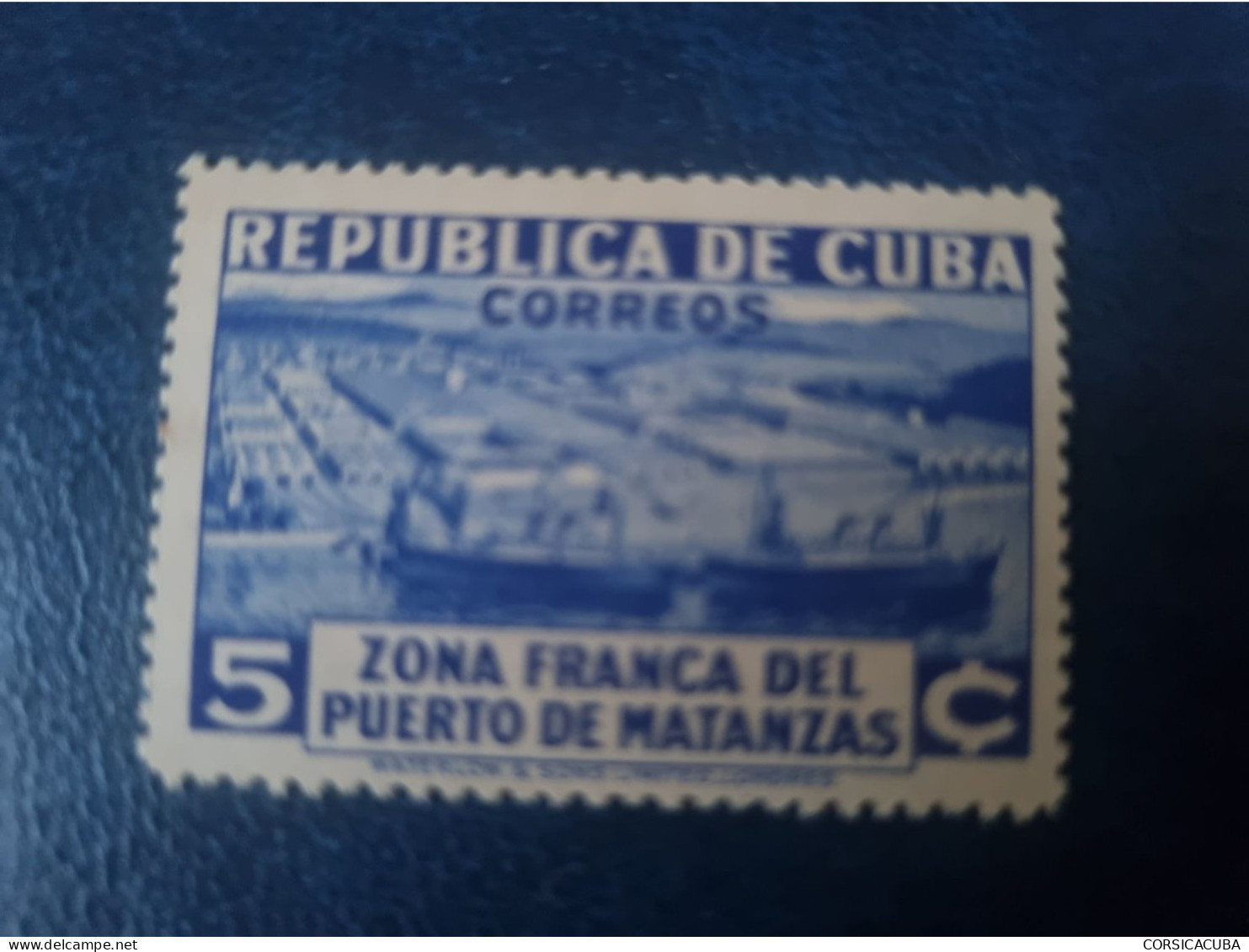 CUBA  NEUF  1936  ZONA  FRANCA  DEL  PUERTO  DE  MATANZAS  //  PARFAIT  ETAT  //  1er  CHOIX  // - Neufs