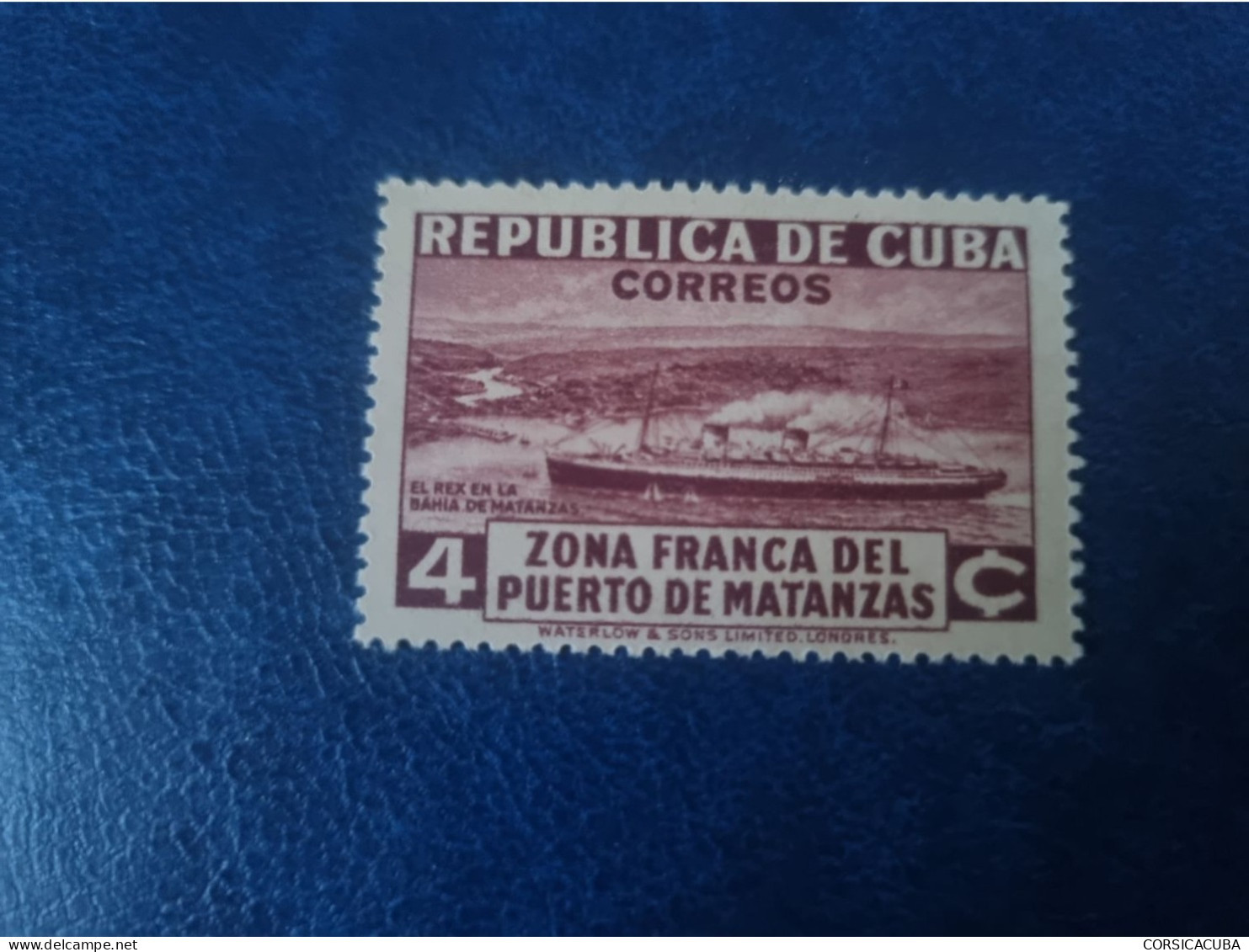 CUBA  NEUF  1936  ZONA  FRANCA  DEL  PUERTO  DE  MATANZAS  //  PARFAIT  ETAT  //  1er  CHOIX  // - Nuovi