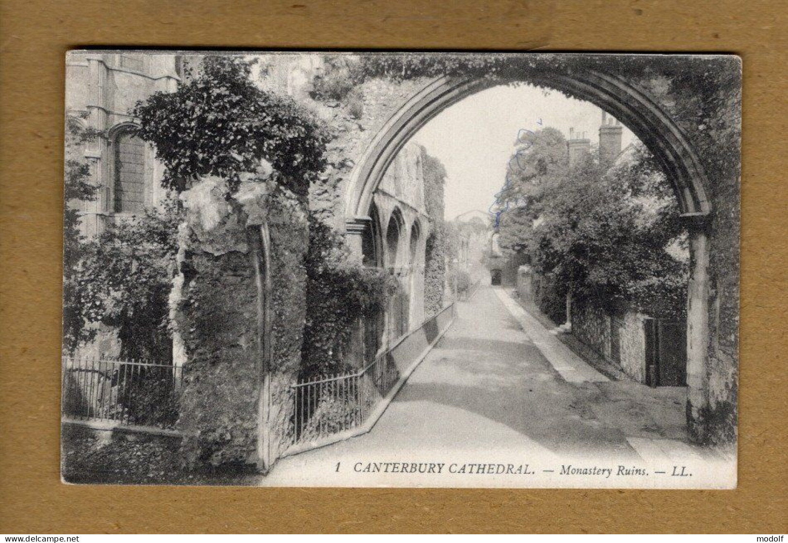 CPA - Royaume-Uni - Canterbury Cathedral - Monastery Ruins - Non Circulée - Canterbury