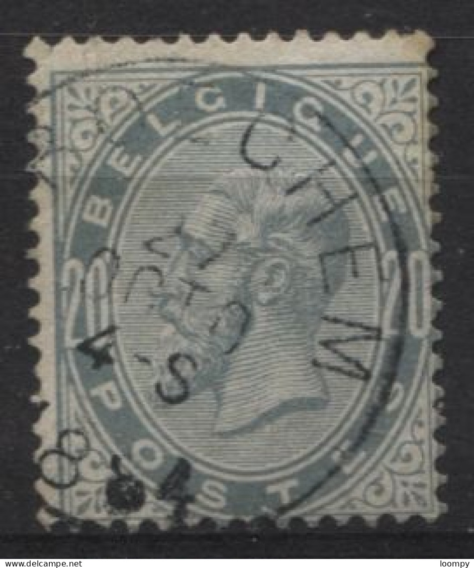 1883 - 39 Obl. Sc BROECHEM. Voyez Les Autres Obl. Sur Cette émission - 1883 Leopold II