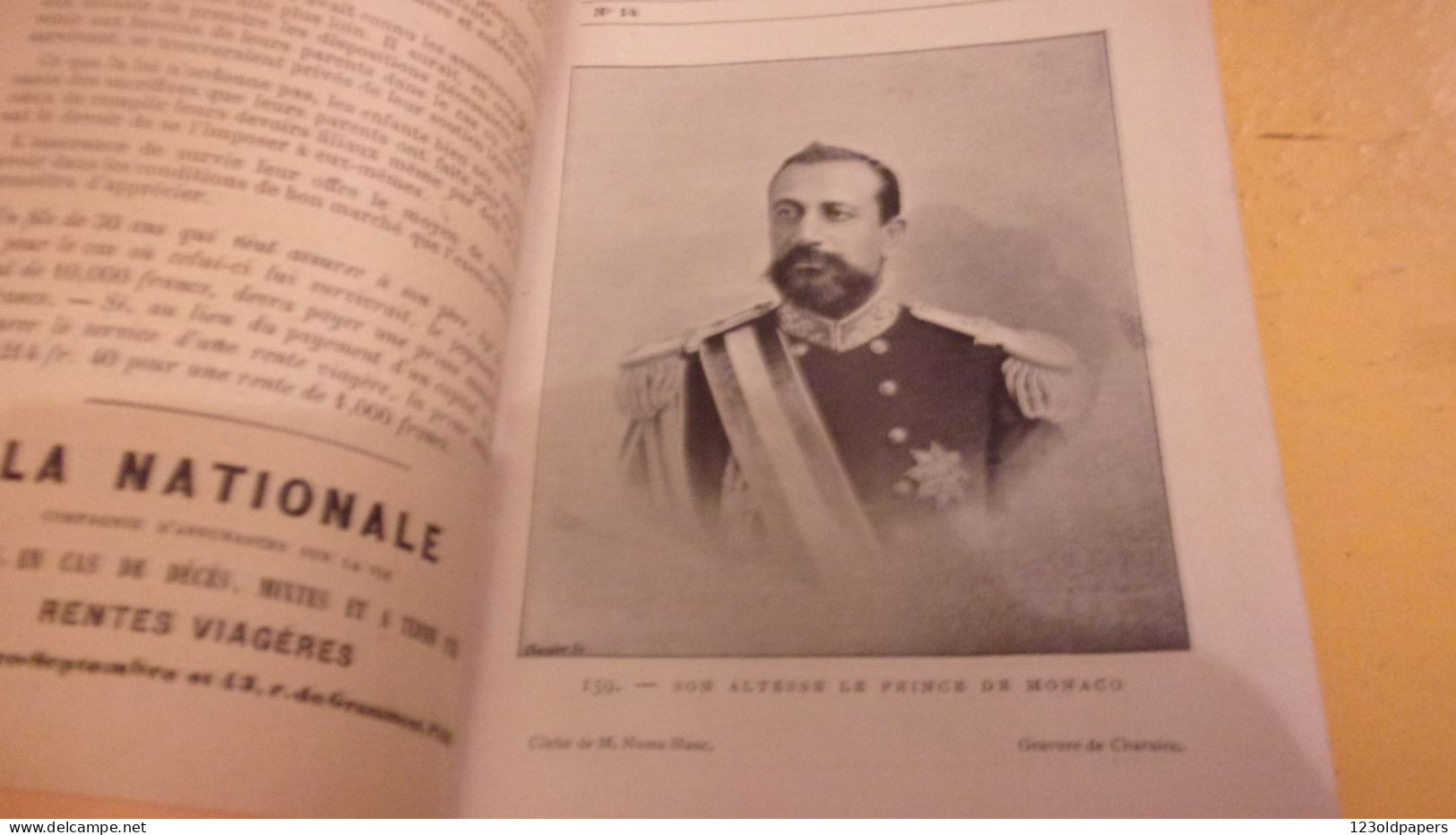 1898 REVUE HEBDOMADAIRE ILLUSTRE N °14 JULES BRETON LES AMES ARTISTES  PRINCES MONACO DOUAY SARCEY BORDEAUX - Magazines - Before 1900