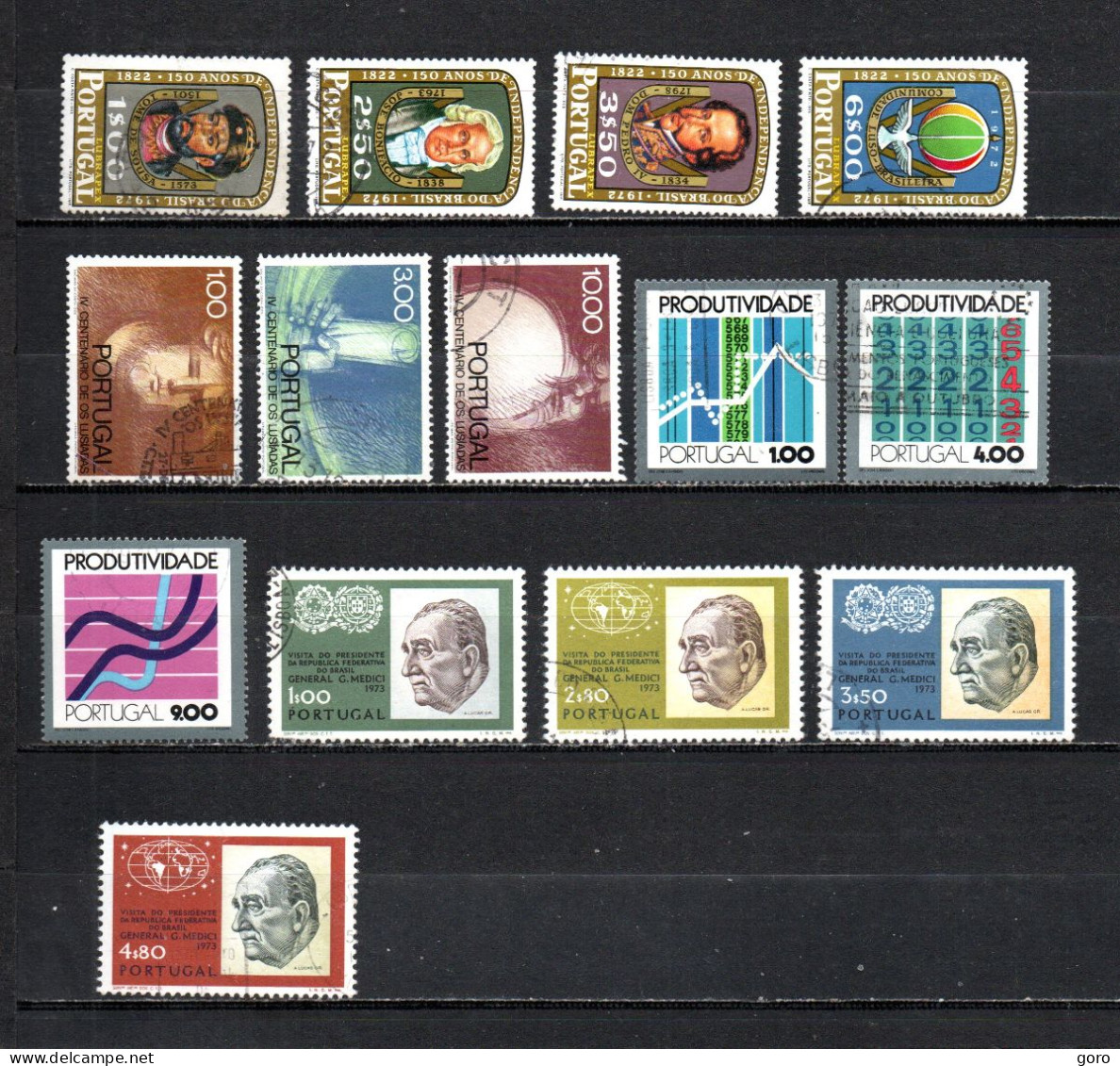Portugal   1972  .-   1165/1168-1172/1175-1176/1178-1182/1185 - Used Stamps