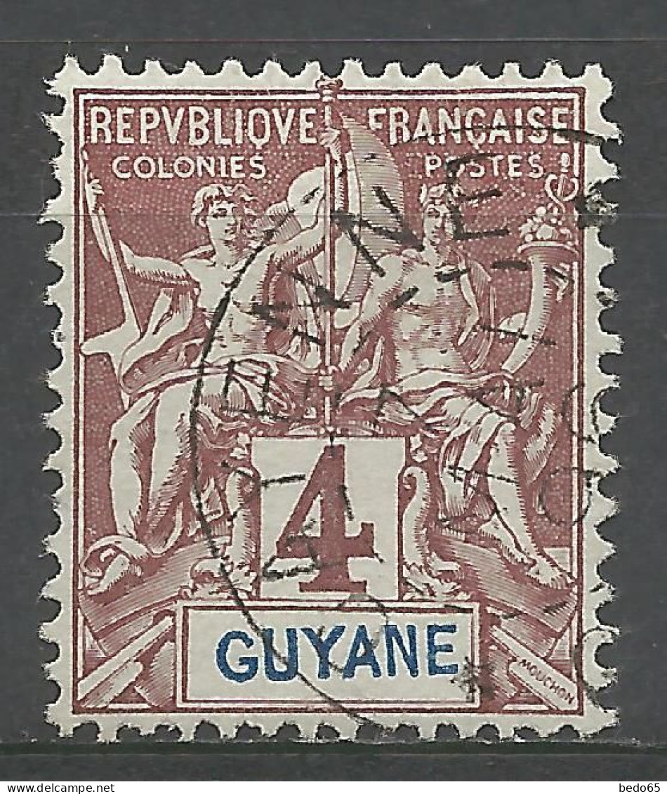 GUYANE N° 32 OBL  / Used - Oblitérés