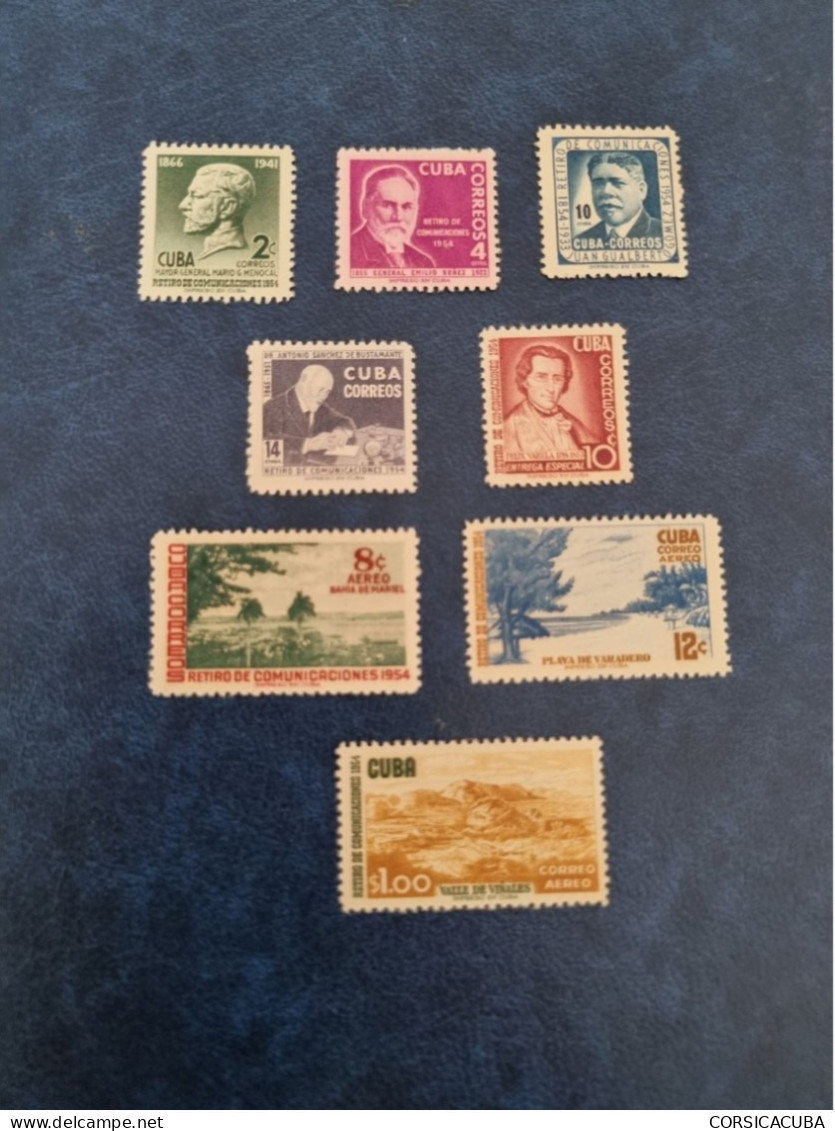 CUBA  NEUF  1955   RETIRO  DE  COMUNICACIONES   //  PARFAIT  ETAT  //  1er  CHOIX  // - Unused Stamps