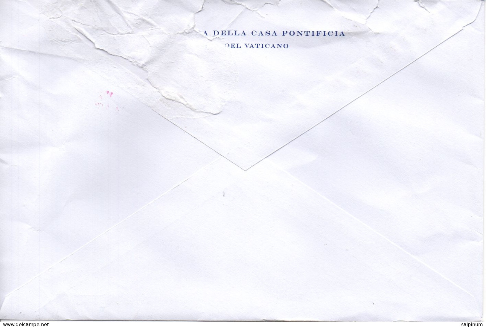 Philatelic Enveloppe With Stamps Sent From VATICAN CITY STATE To ITALY - Covers & Documents