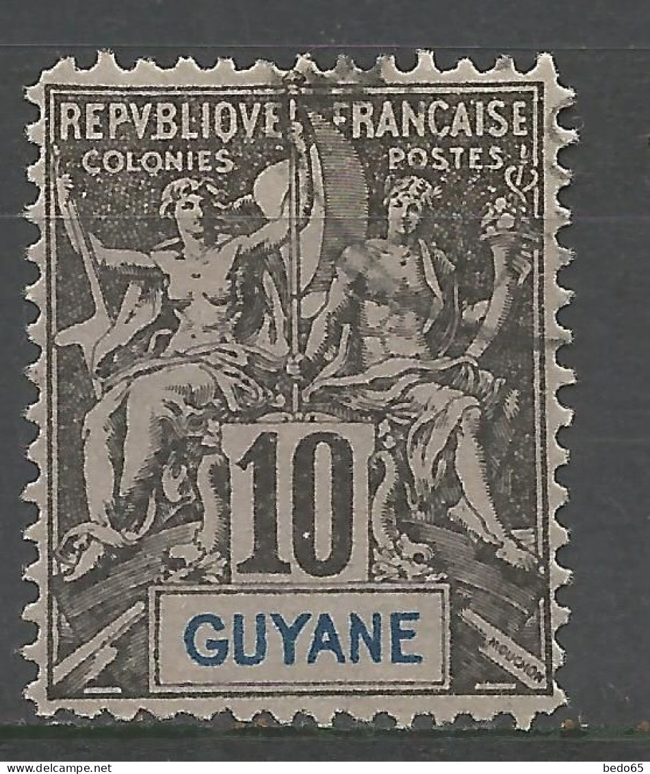 GUYANE N° 34 Faux De Fournier OBL  / Used - Gebraucht