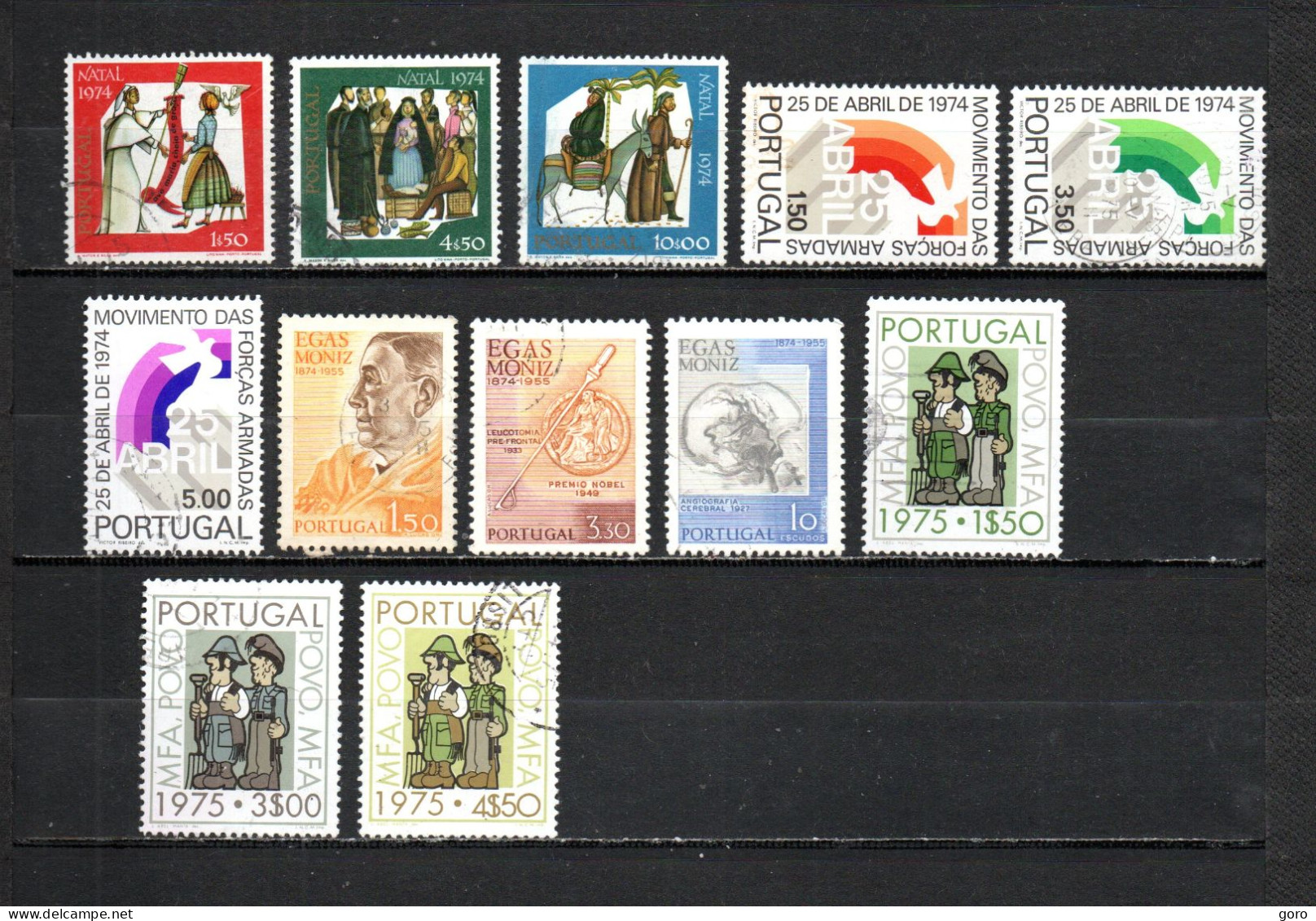 Portugal   1974-75  .-   1214/1216-1217/1219-1240/1242 - Used Stamps