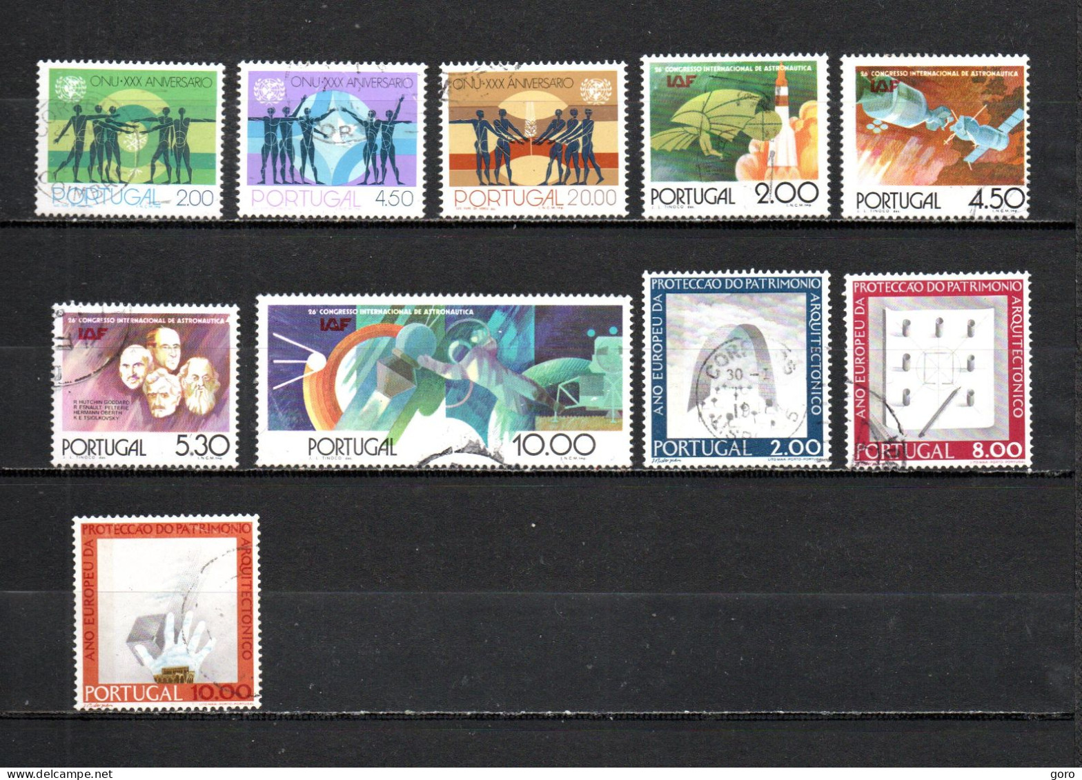 Portugal   1975  .-   1268/1270-1271/1274-1278/1280 - Used Stamps