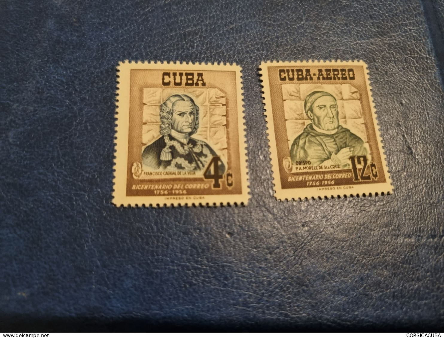 CUBA  NEUF  1956   BICENTENARIO  CORREO  DE  CUBA   //  PARFAIT  ETAT  //  1er  CHOIX  // - Unused Stamps