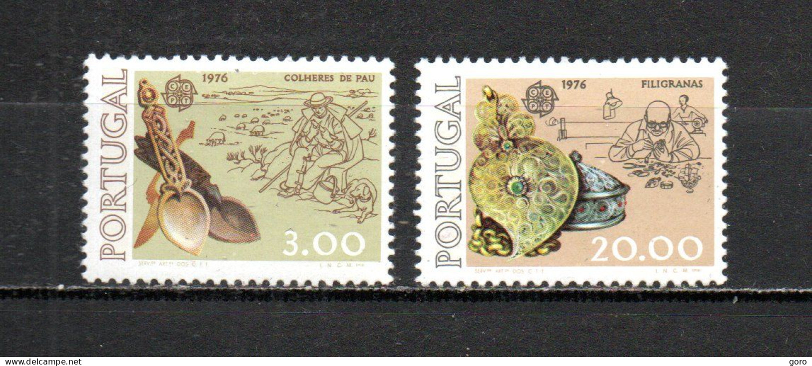Portugal   1976  .-   1291/1292 - Used Stamps