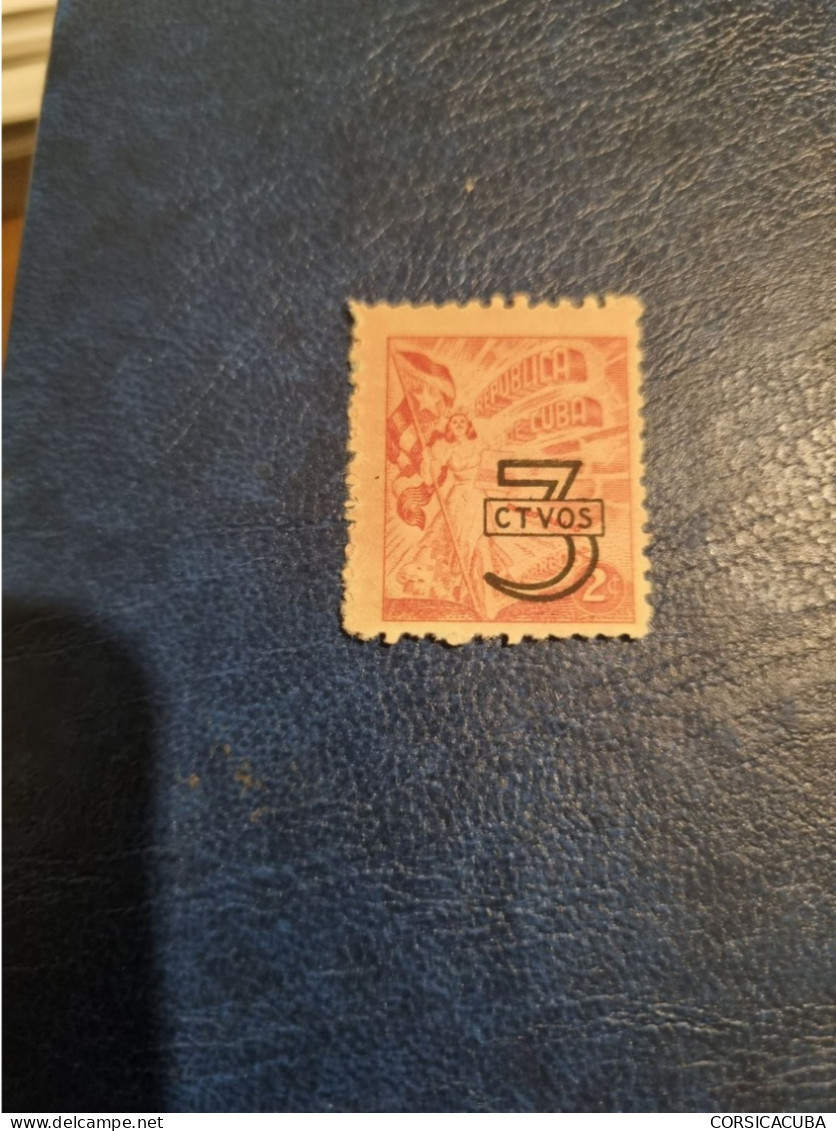 CUBA  NEUF  1953  HABILITADO   //  PARFAIT  ETAT  //  1er  CHOIX  // - Unused Stamps