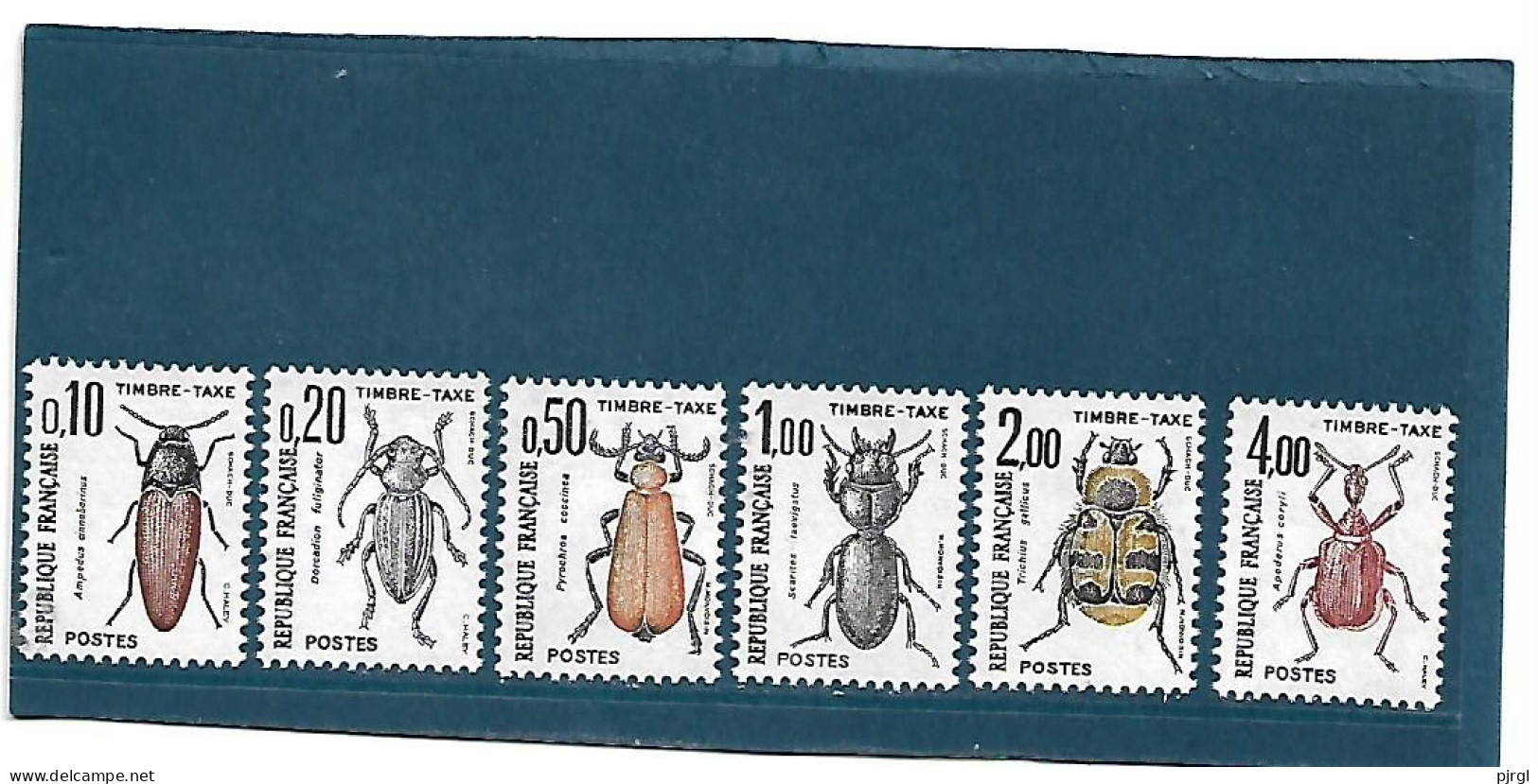 1982 YT 103 à 108  Neufs ** " Insectes Coléoptères " - 1960-.... Nuevos