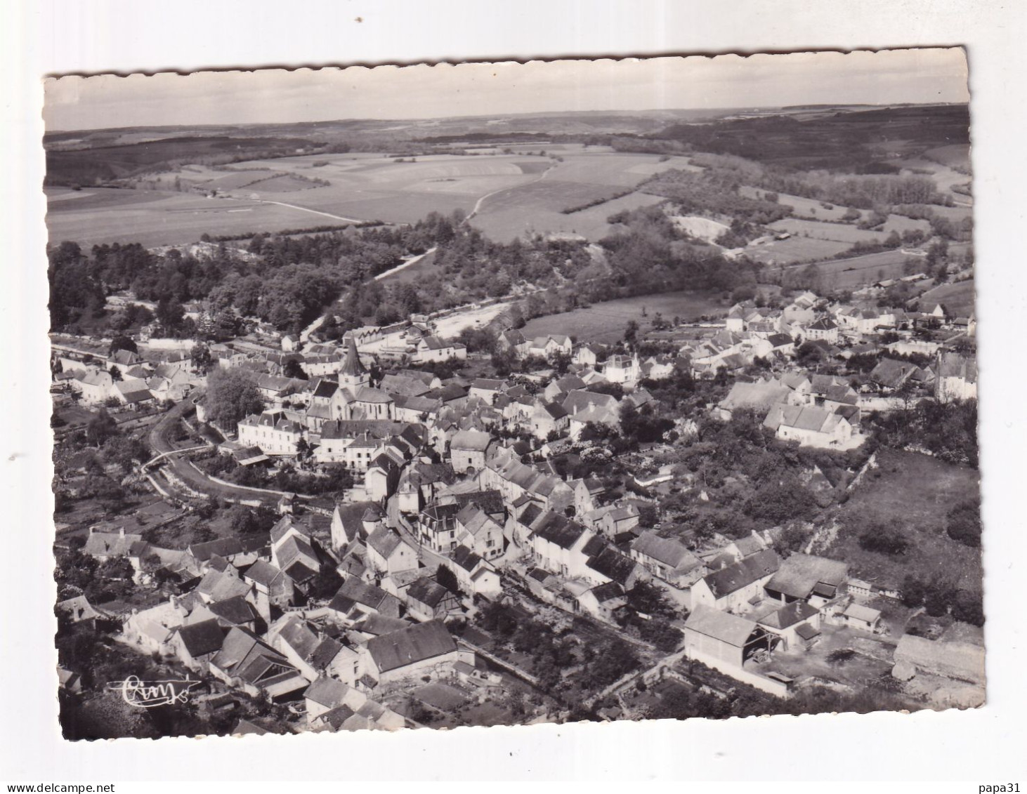 AIGNAY Le DUC  - Vue Générale Aérienne - Aignay Le Duc