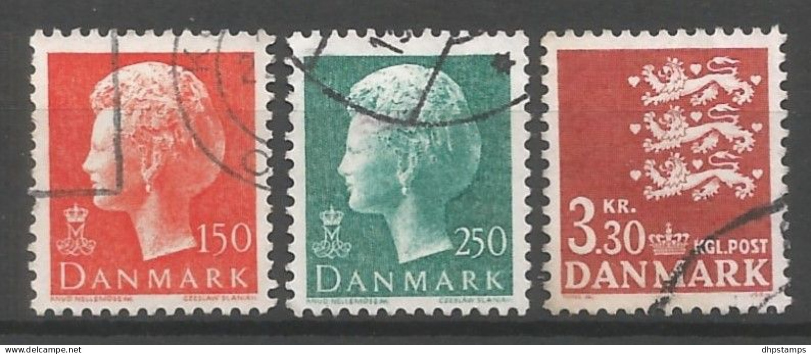 Denmark 1981 Definitives Y.T. 723+726/727  (0) - Usado