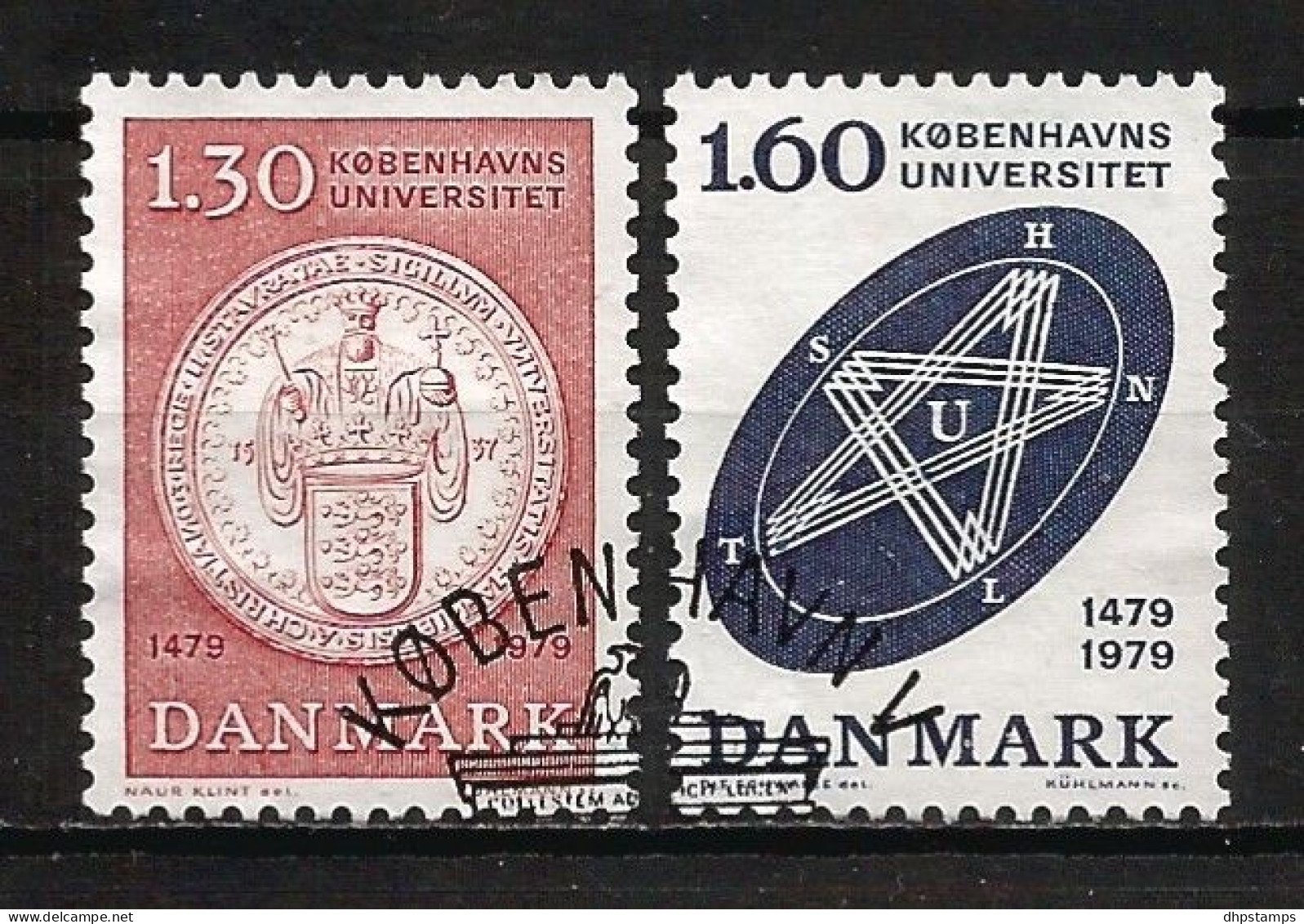 Denmark 1979 Copenhagen Univ. Y.T. 678/679  (0) - Usati