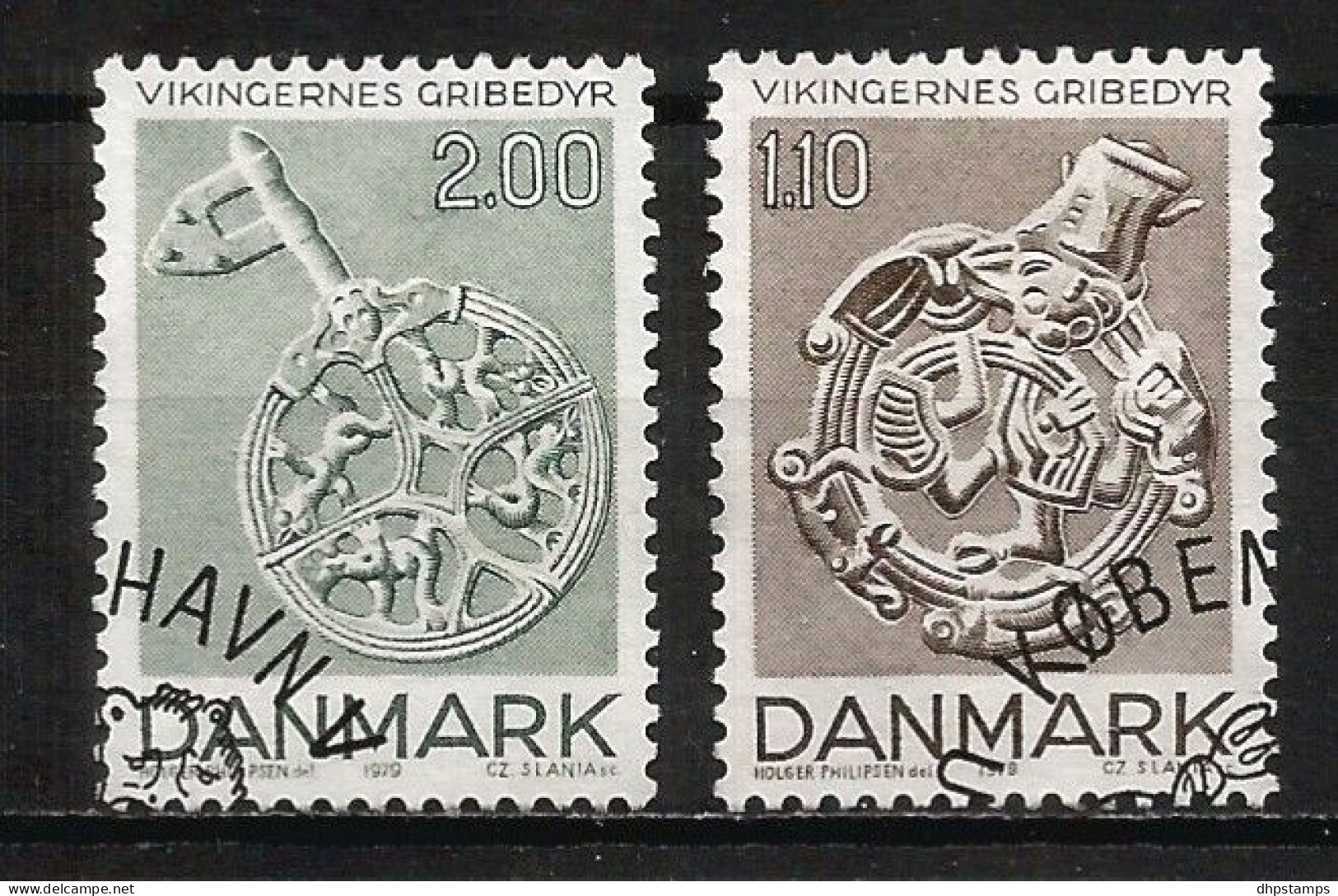 Denmark 1979 Museum Pieces Y.T. 689/690  (0) - Usado
