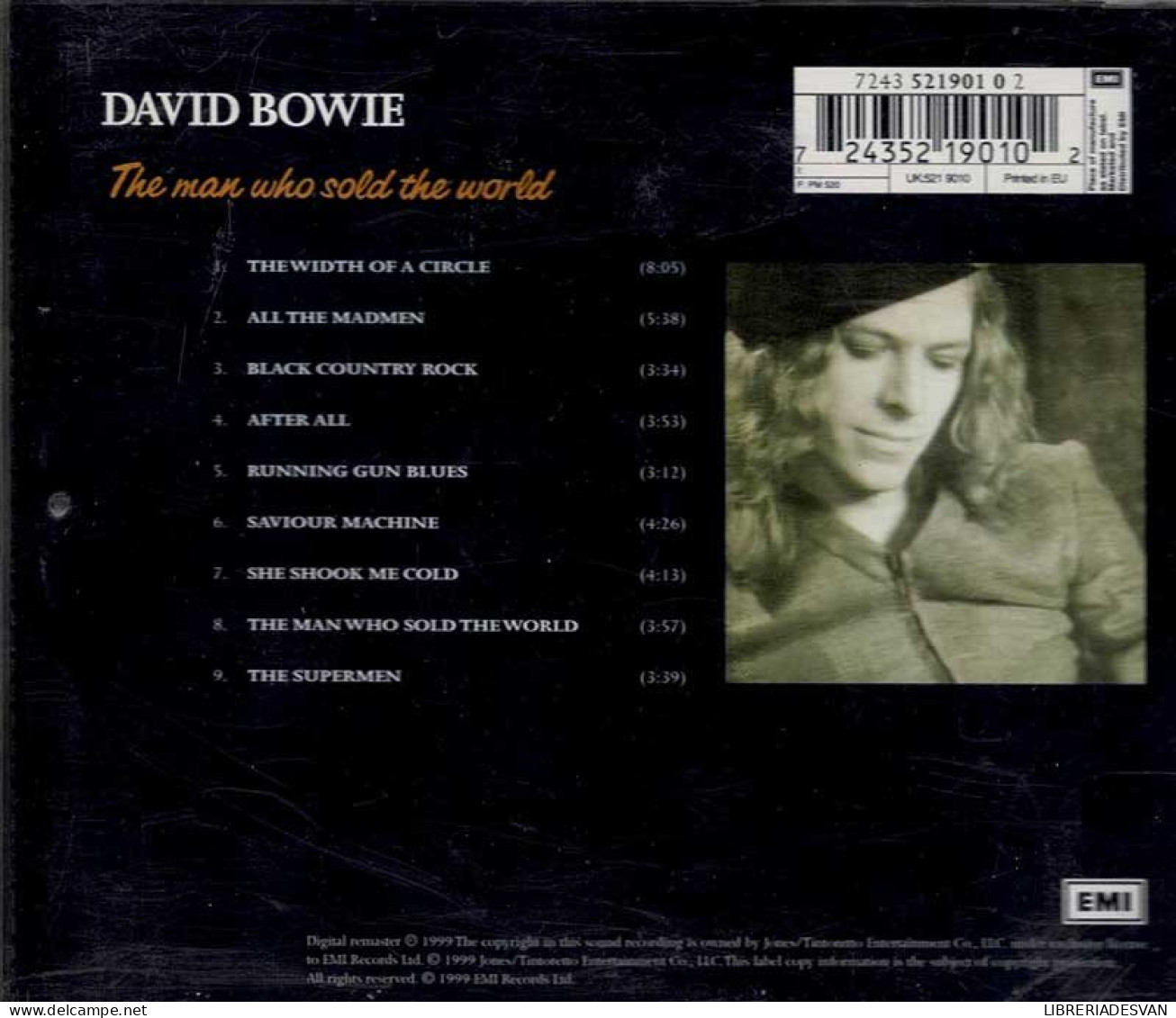David Bowie - The Man Who Sold The World. CD - Rock