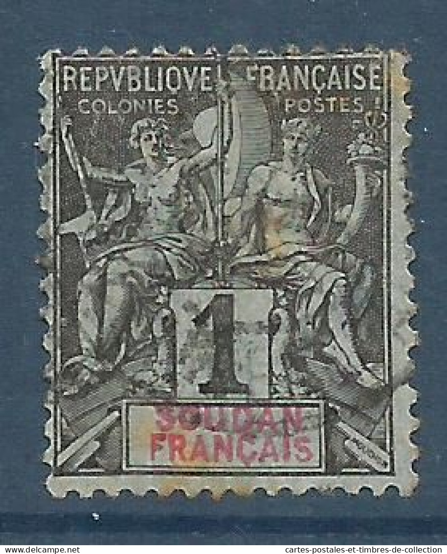SOUDAN , Colonie Française  . 1 Ct , 1894 , N° YT 3 , Voir Scans , µ - Used Stamps