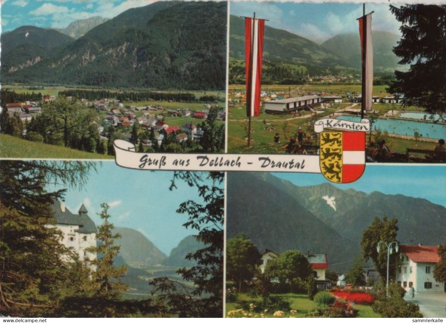 90002 - Österreich - Dellach - Und Schloss Stein - 1978 - Spittal An Der Drau